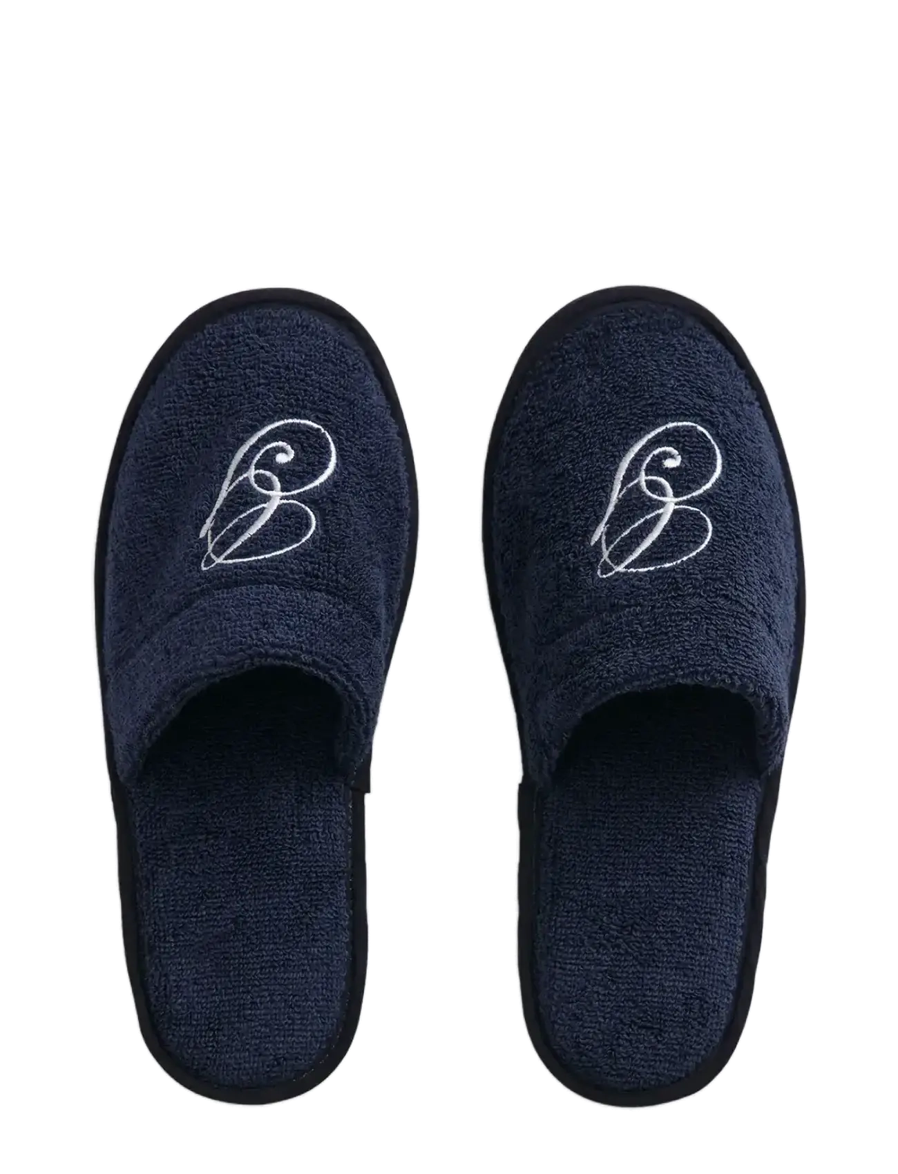 Gant Embroidery Slippers, S/M, Schuhe, Marineblau - Frauen