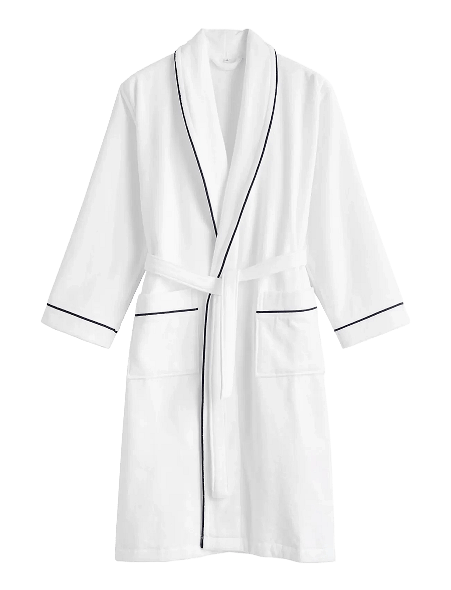 Gant - SOLID VELOUR ROBE - igapäevane stiil - white - 0