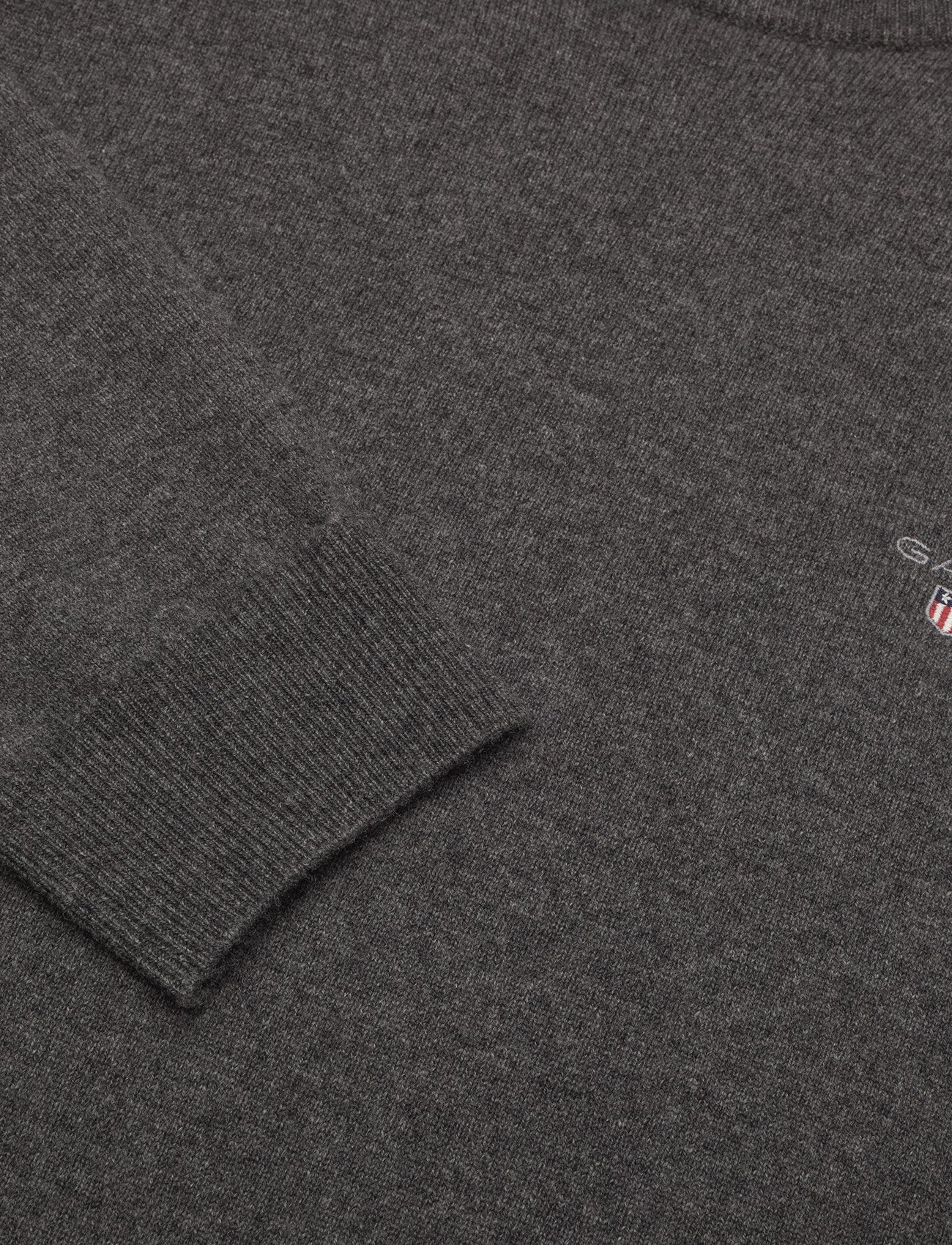 Gant - SUPERFINE LAMBSWOOL CREW - antracit melange - 2