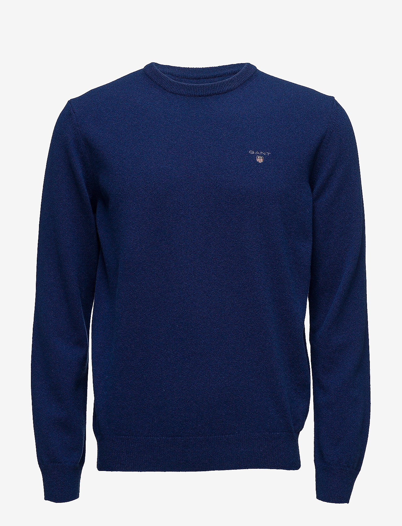 Gant - SUPERFINE LAMBSWOOL CREW - college blue - 0