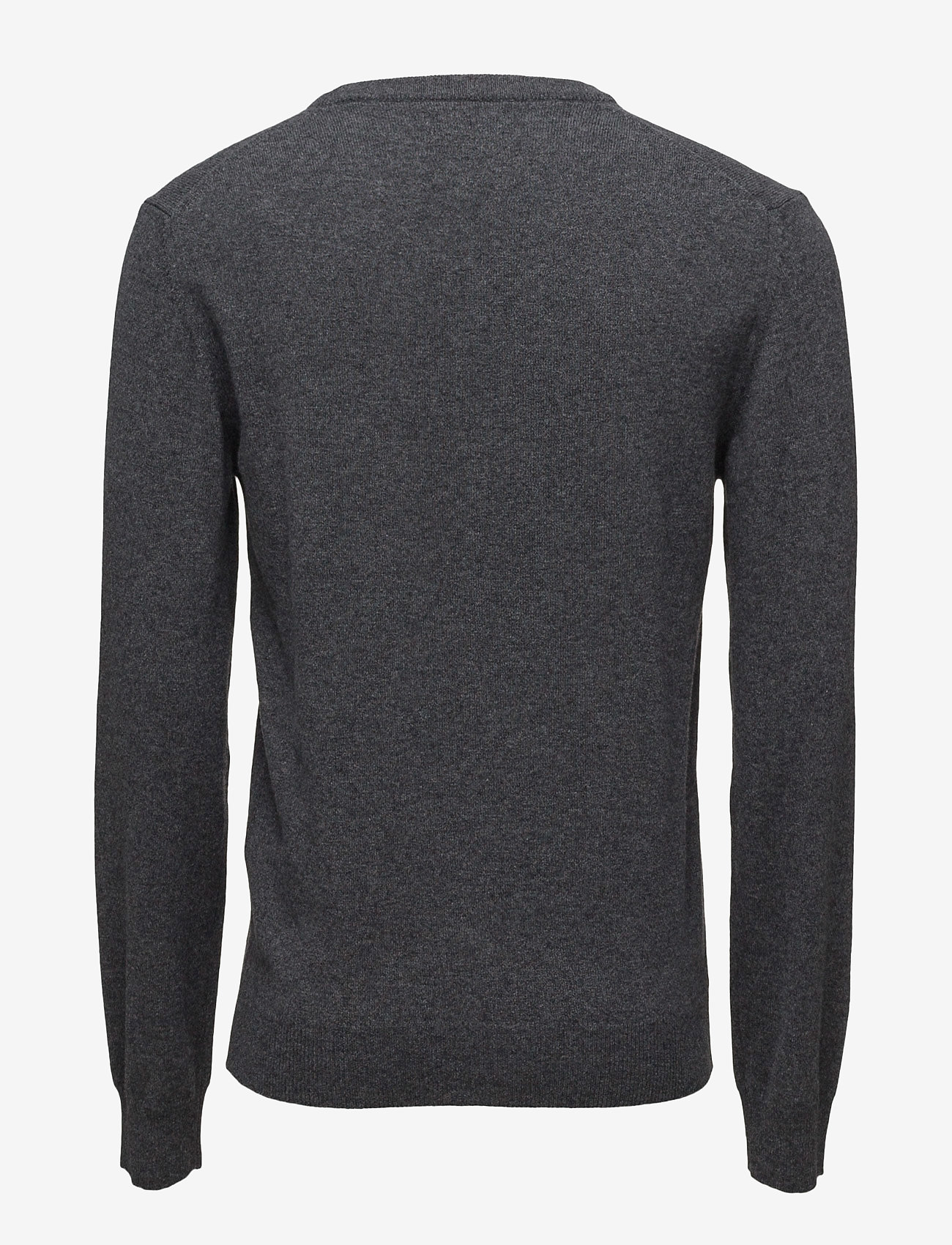 GANT - SUPERFINE LAMBSWOOL V-NECK - antracit melange - 1