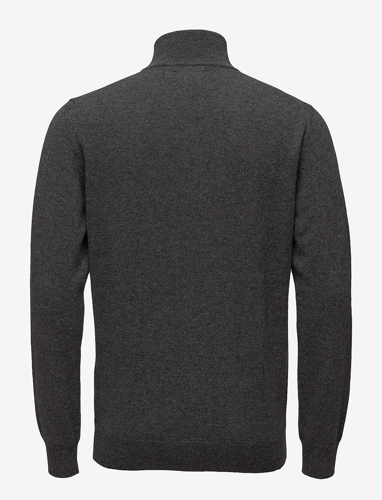 GANT - SUPERFINE LAMBSWOOL HALF ZIP - antracit melange - 1