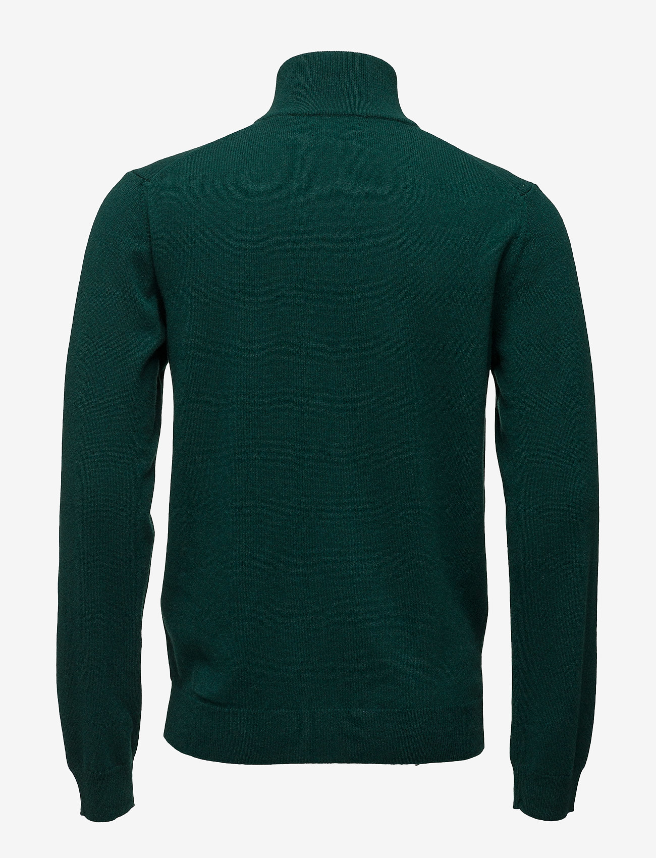 GANT - SUPERFINE LAMBSWOOL ZIP CARDIGA - tartan green - 1