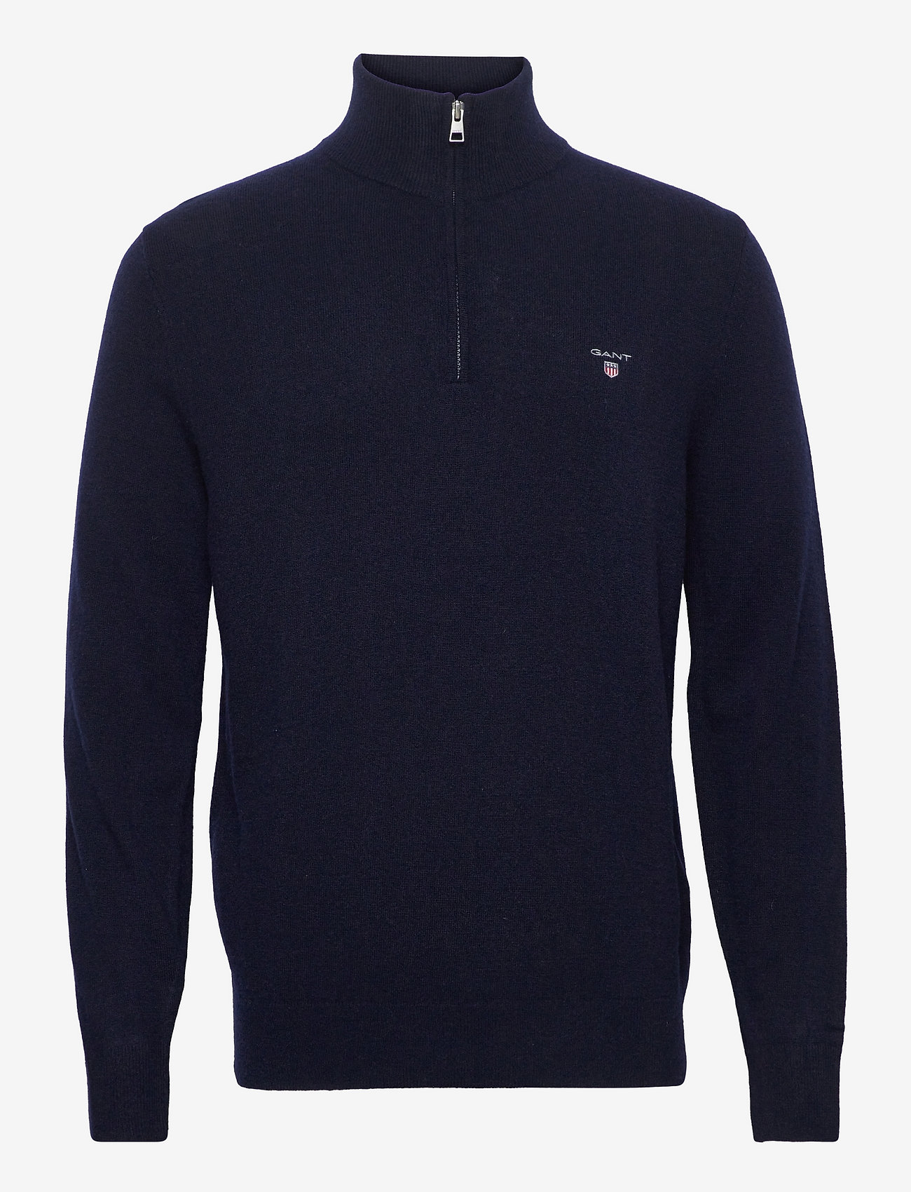 GANT - LAMBSWOOL BLEND ZIP - marine - 0