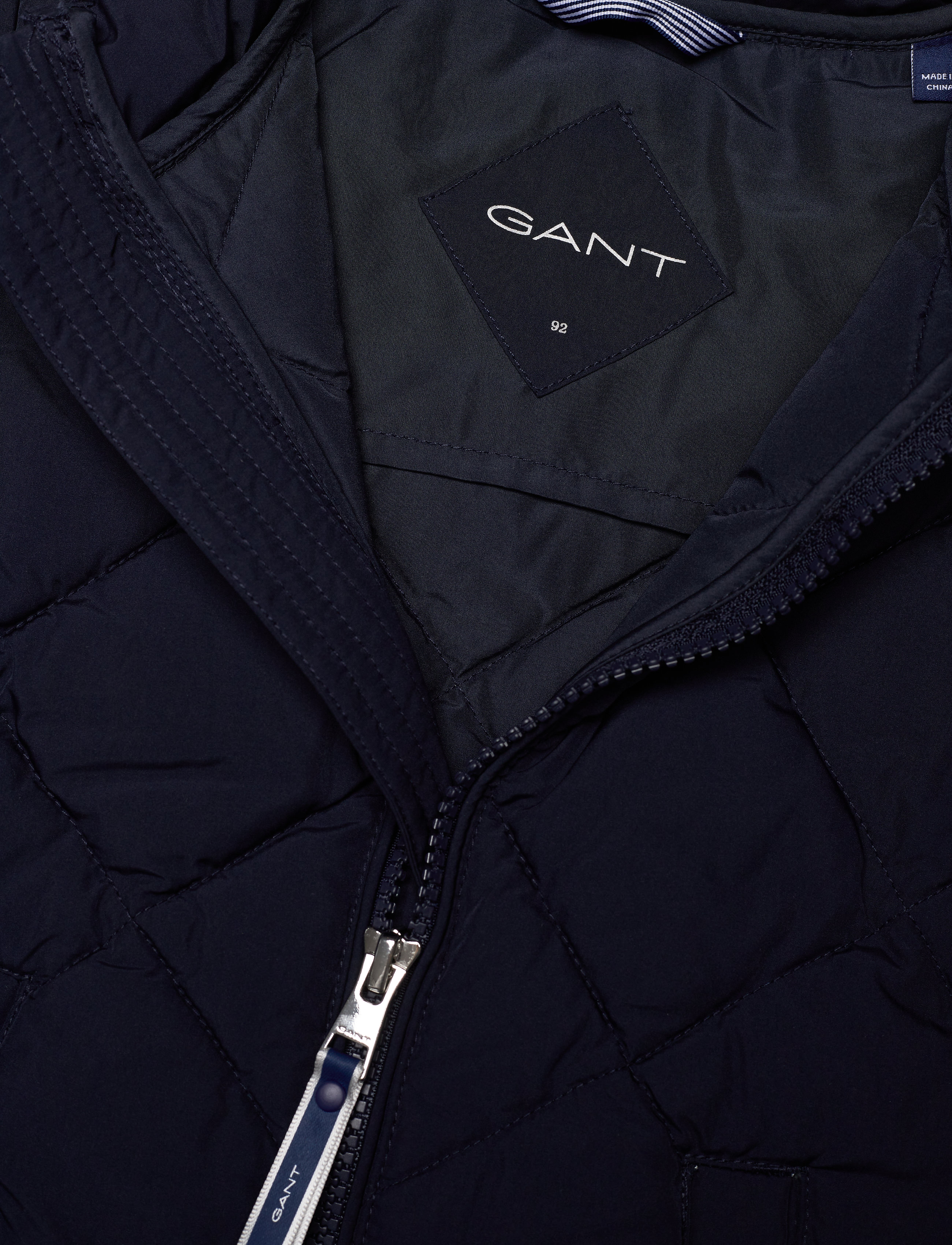 GANT - D1. LIGHT WEIGHT DIAMOND PUFFER - evening blue - 2