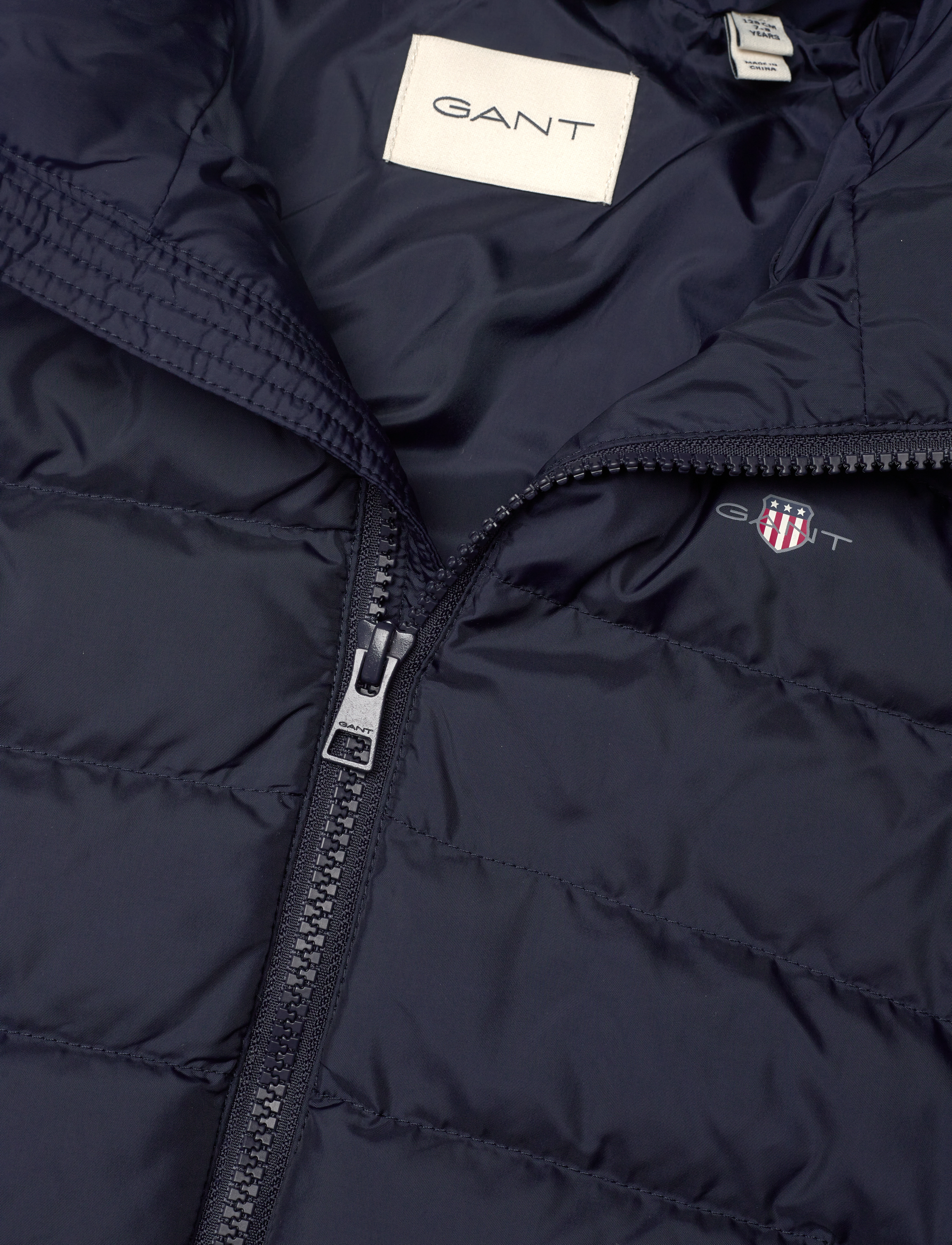 Gant - SHIELD PADDED JACKET - vinterjackor - evening blue - 2