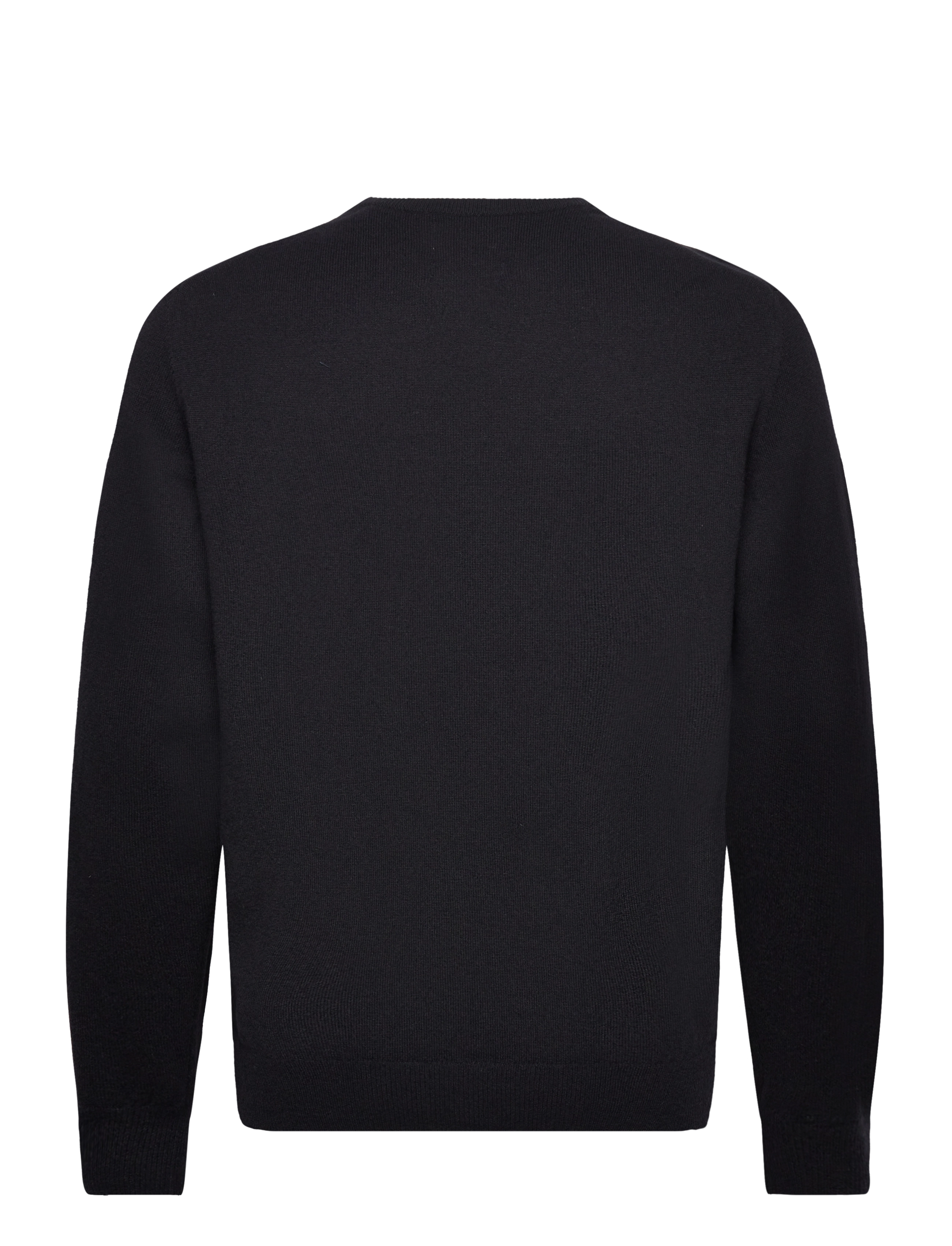 Gant - SUPERFINE LAMBSWOOL C-NECK - pyöreäaukkoiset - black - 2