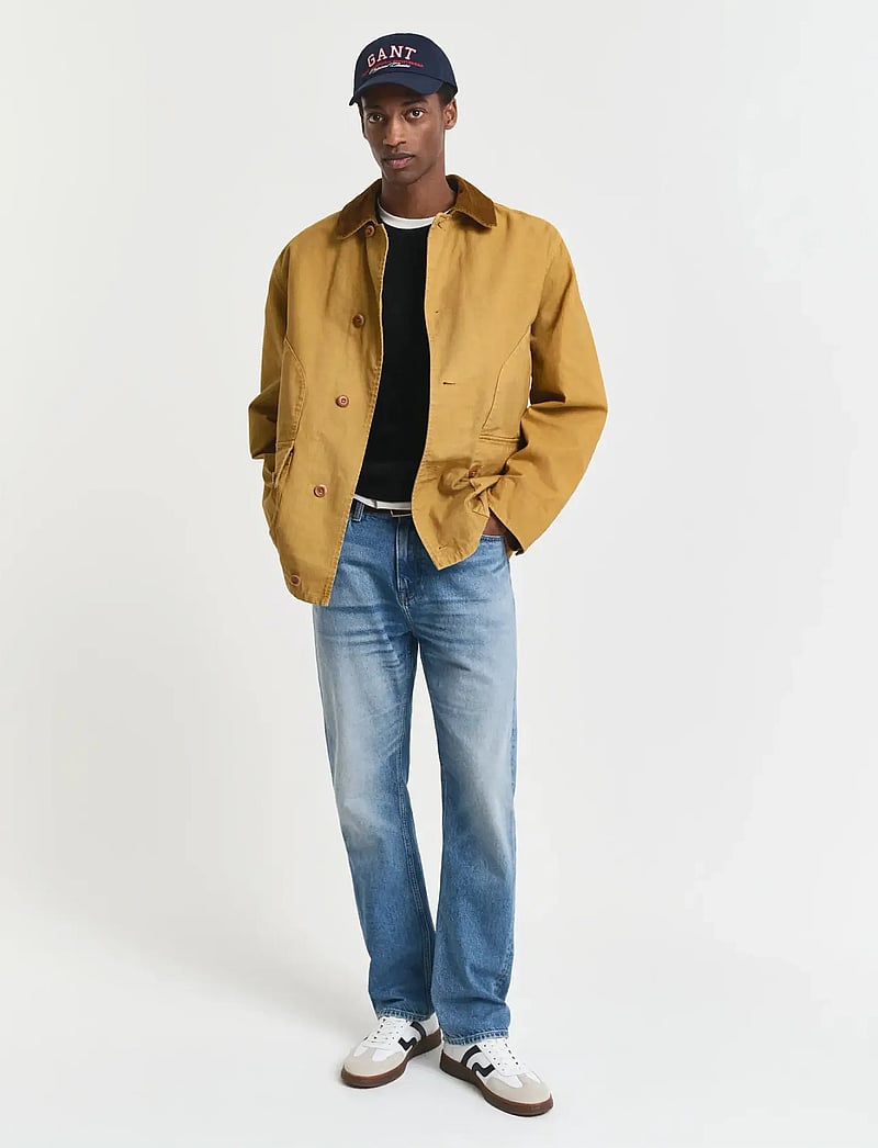 GANT - SUPERFINE LAMBSWOOL C-NECK - rund hals - black - 5