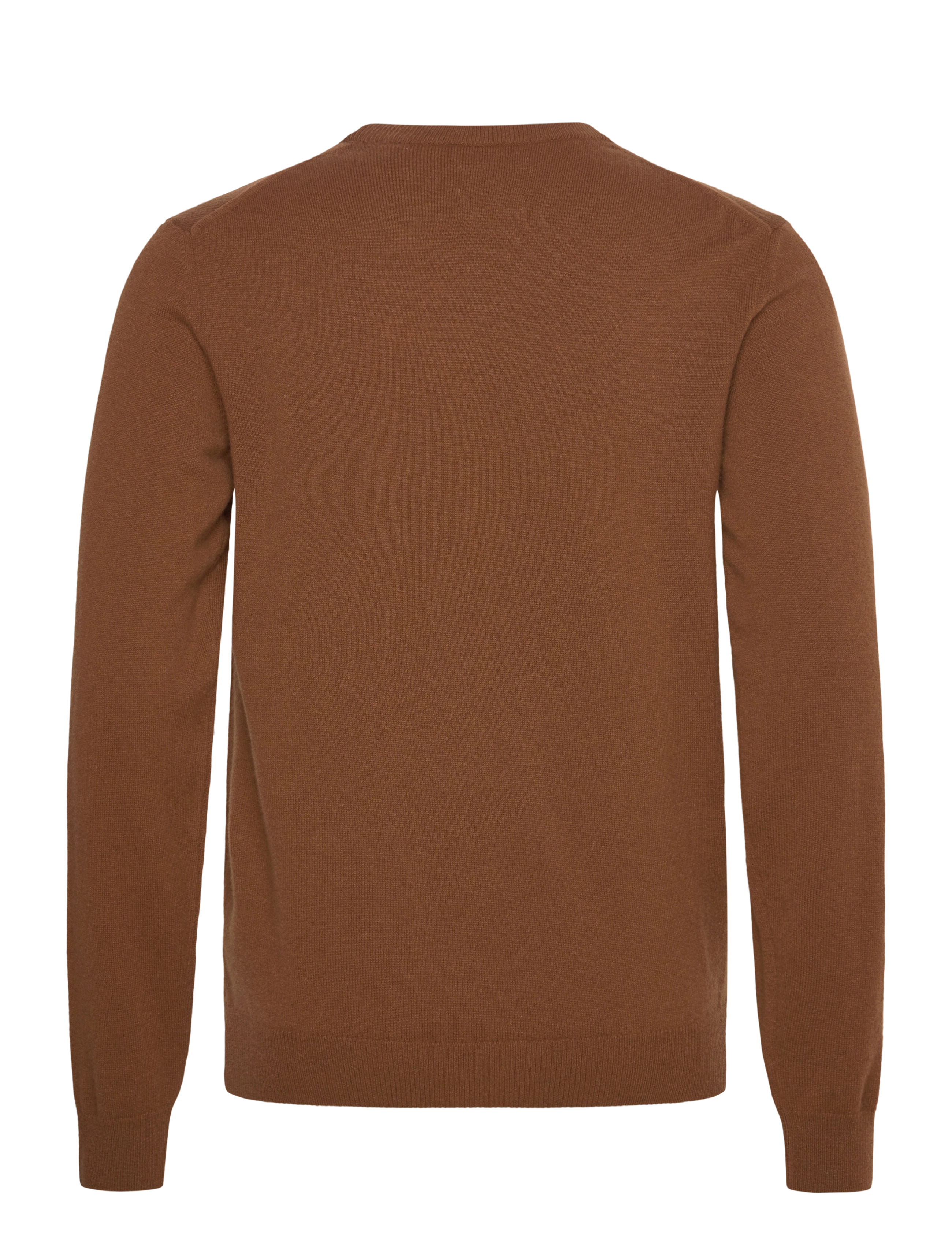 Gant - SUPERFINE LAMBSWOOL C-NECK - trøjer - cacao - 1