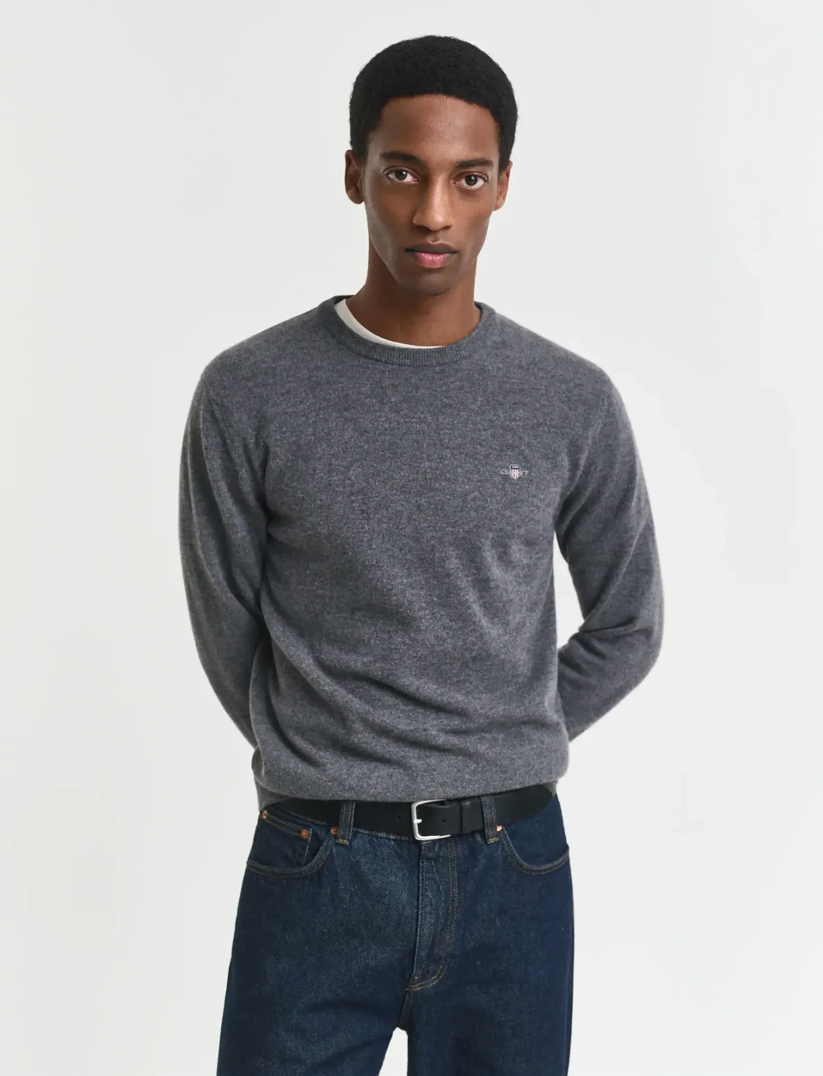 Superfine Lambswool C-Neck