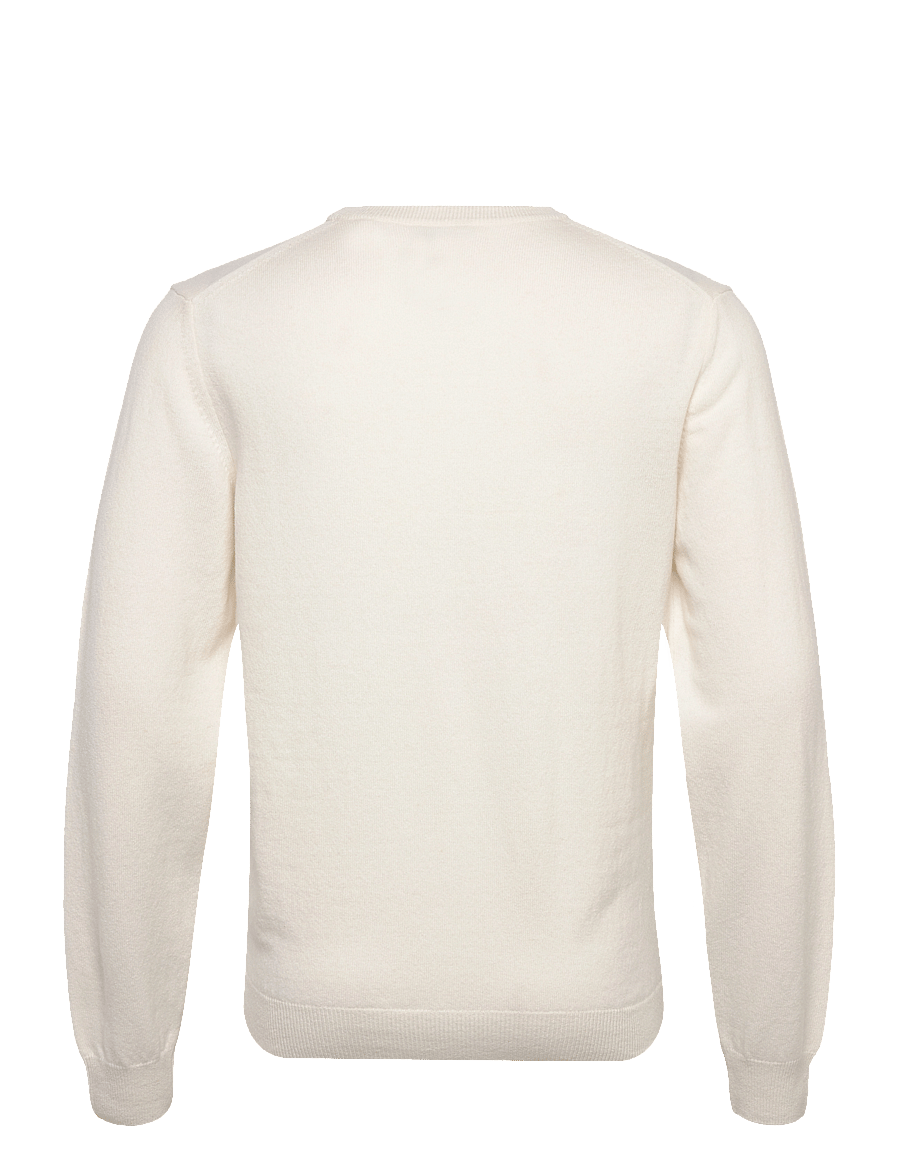 Gant - SUPERFINE LAMBSWOOL C-NECK - rundhals - cream - 2