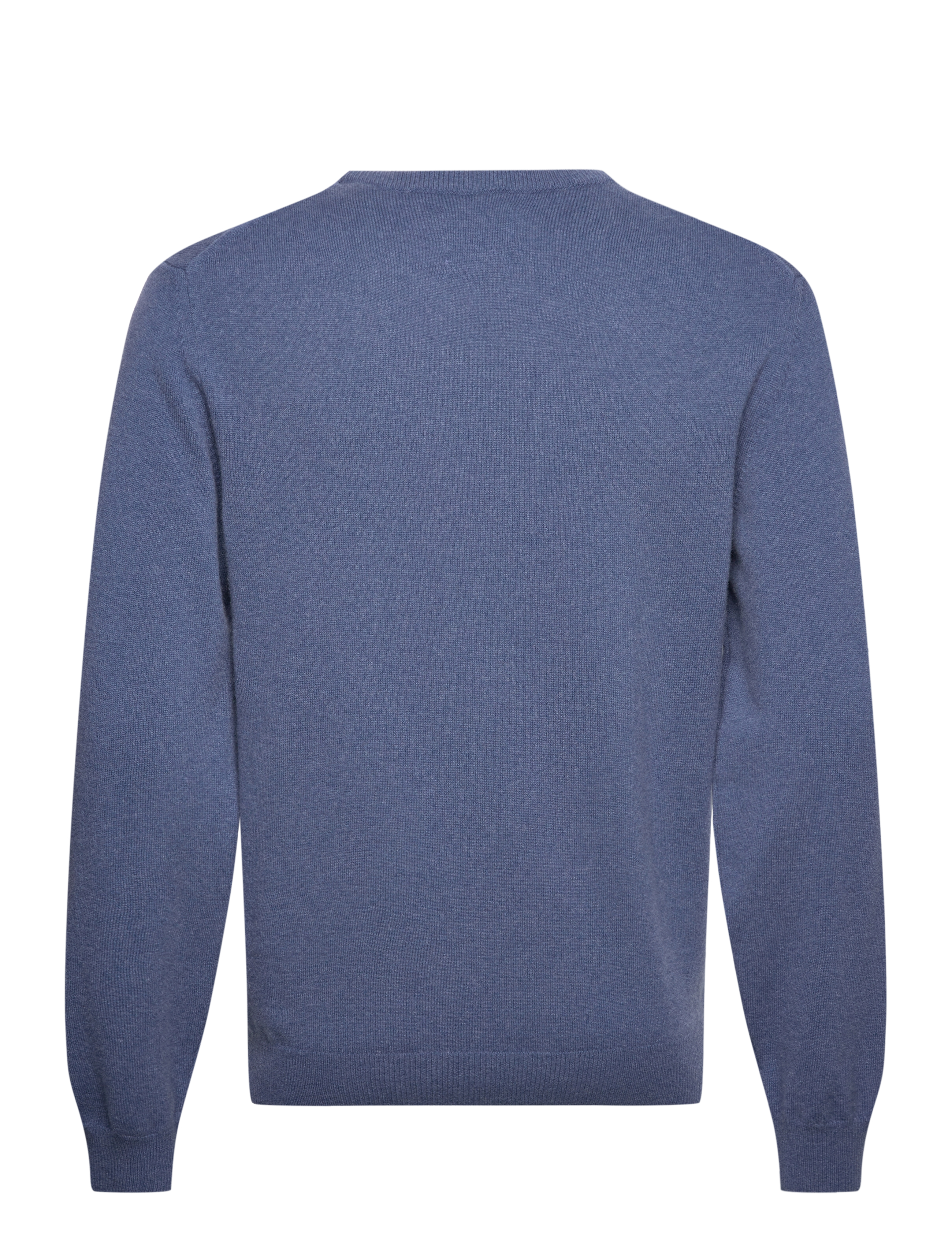 Gant - SUPERFINE LAMBSWOOL C-NECK - trøjer - dark jeansblue melange - 1