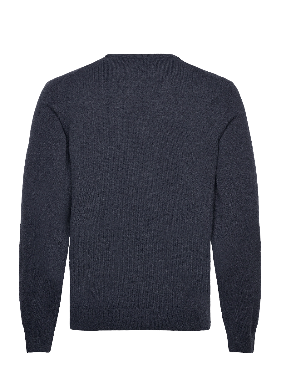 Gant - SUPERFINE LAMBSWOOL C-NECK - rundhals - dark navy melange - 2
