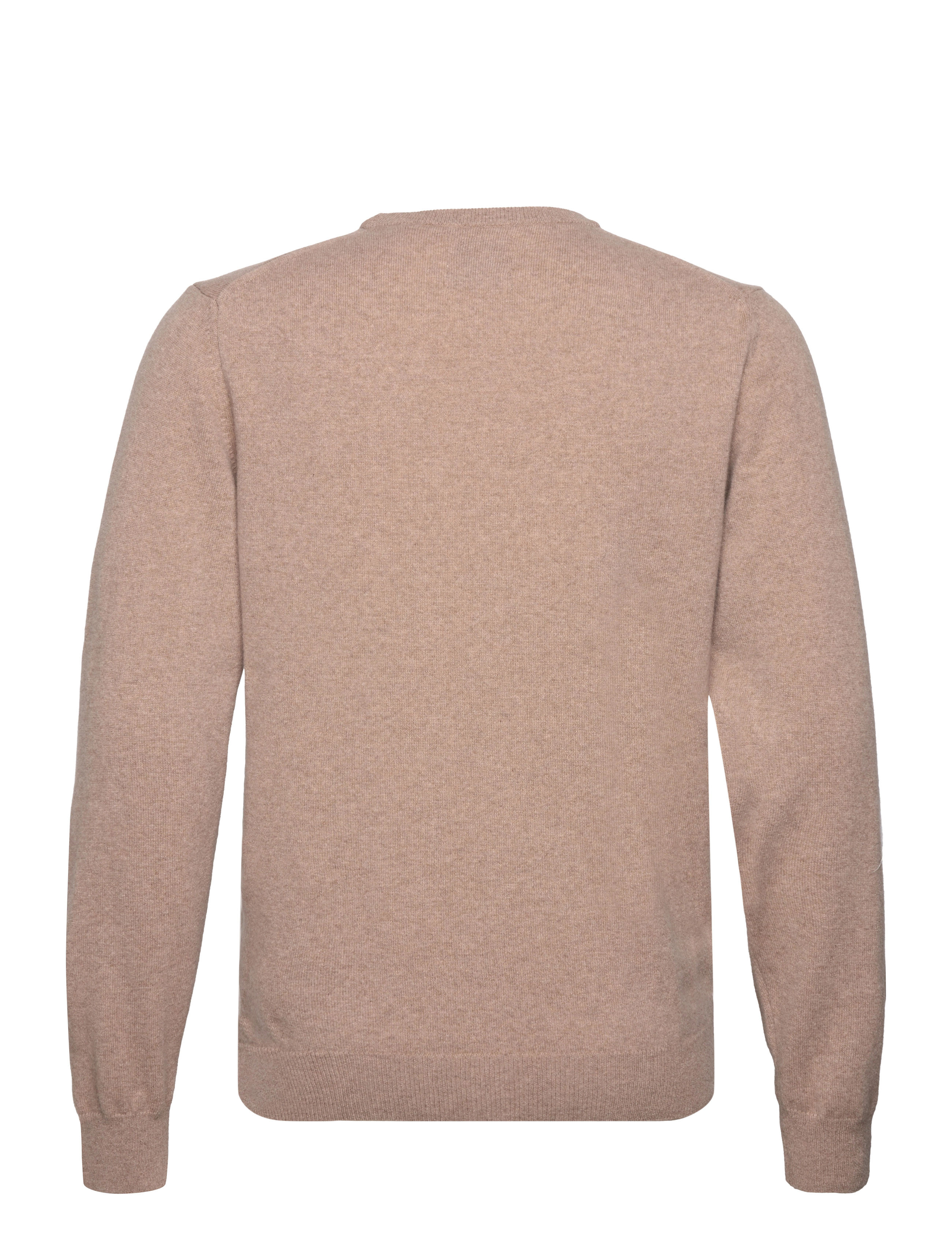 Gant - SUPERFINE LAMBSWOOL C-NECK - rundhals - dk. sand melange - 2