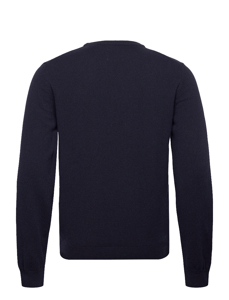 Gant - SUPERFINE LAMBSWOOL C-NECK - pyöreäaukkoiset - marine - 2