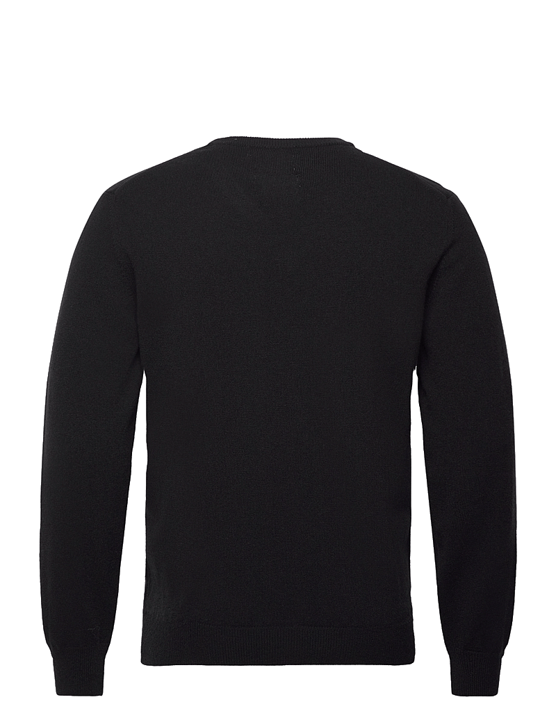 GANT - SUPERFINE LAMBSWOOL V-NECK - v-hals - black - 2