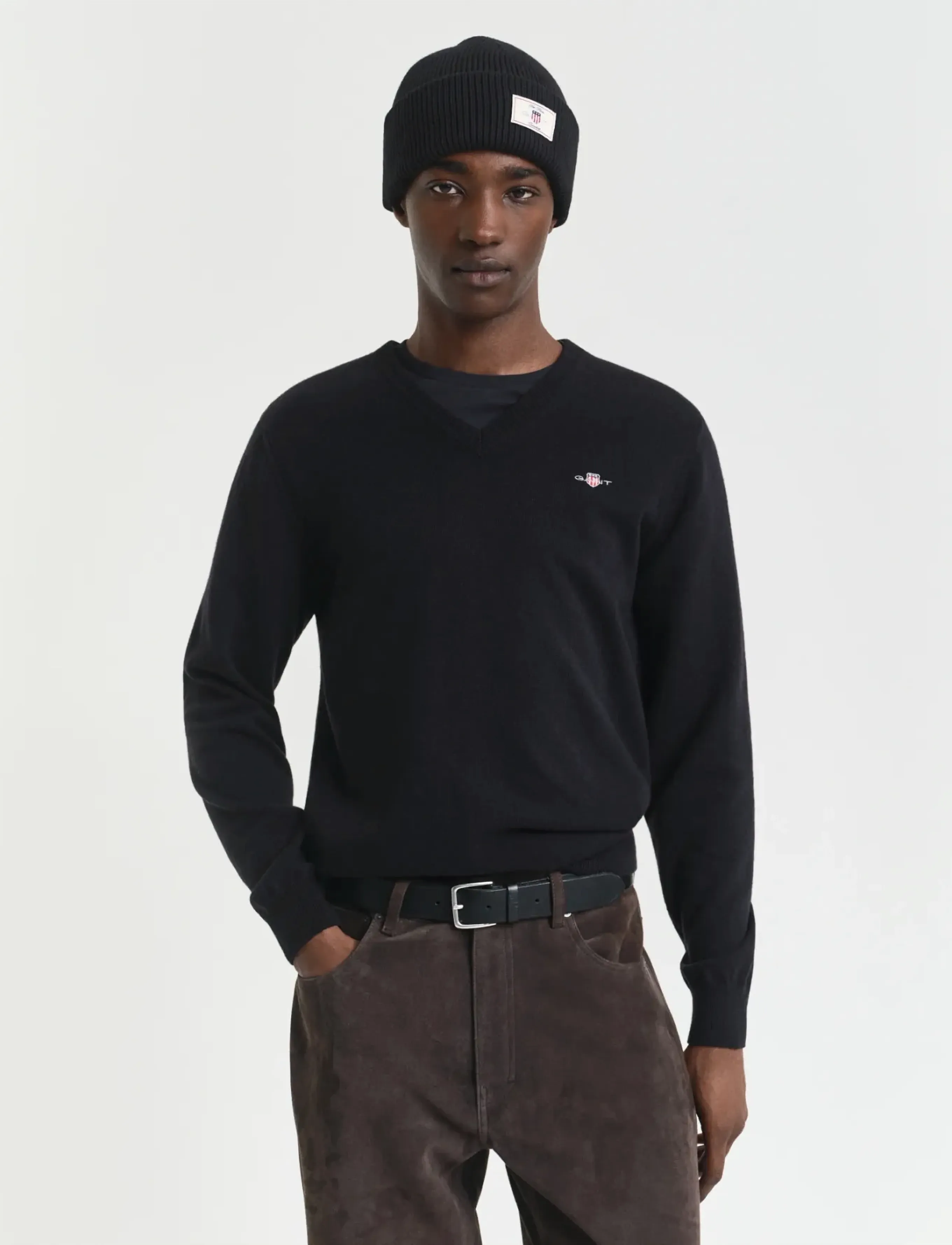 Superfine Lambswool V-Neck