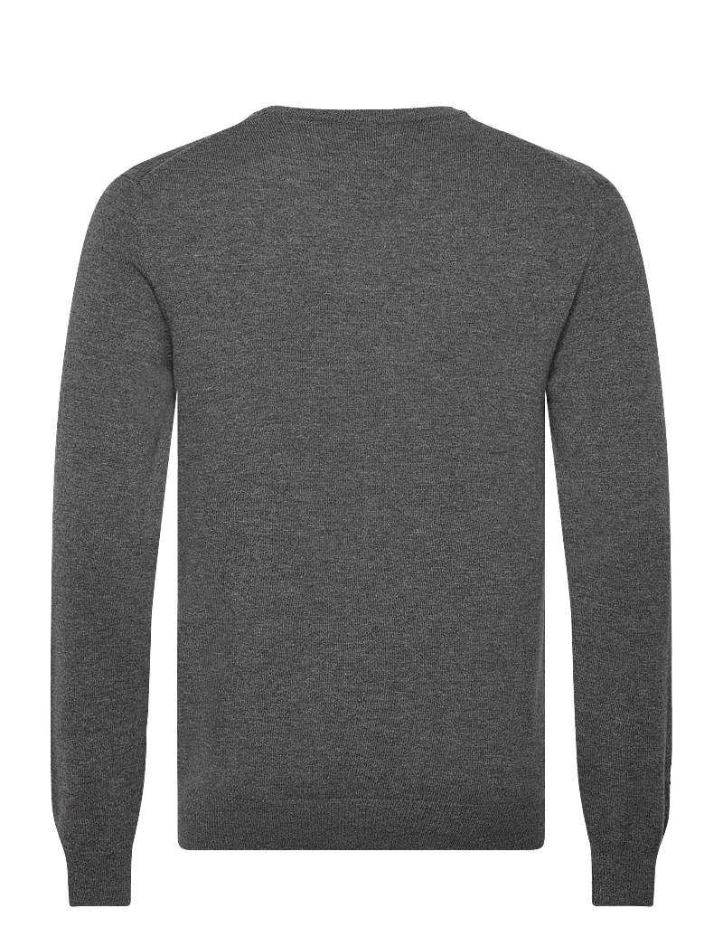 GANT - SUPERFINE LAMBSWOOL V-NECK - v-hals - charcoal melange - 2
