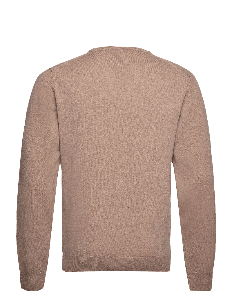 GANT - SUPERFINE LAMBSWOOL V-NECK - v-ringat - dk. sand melange - 2