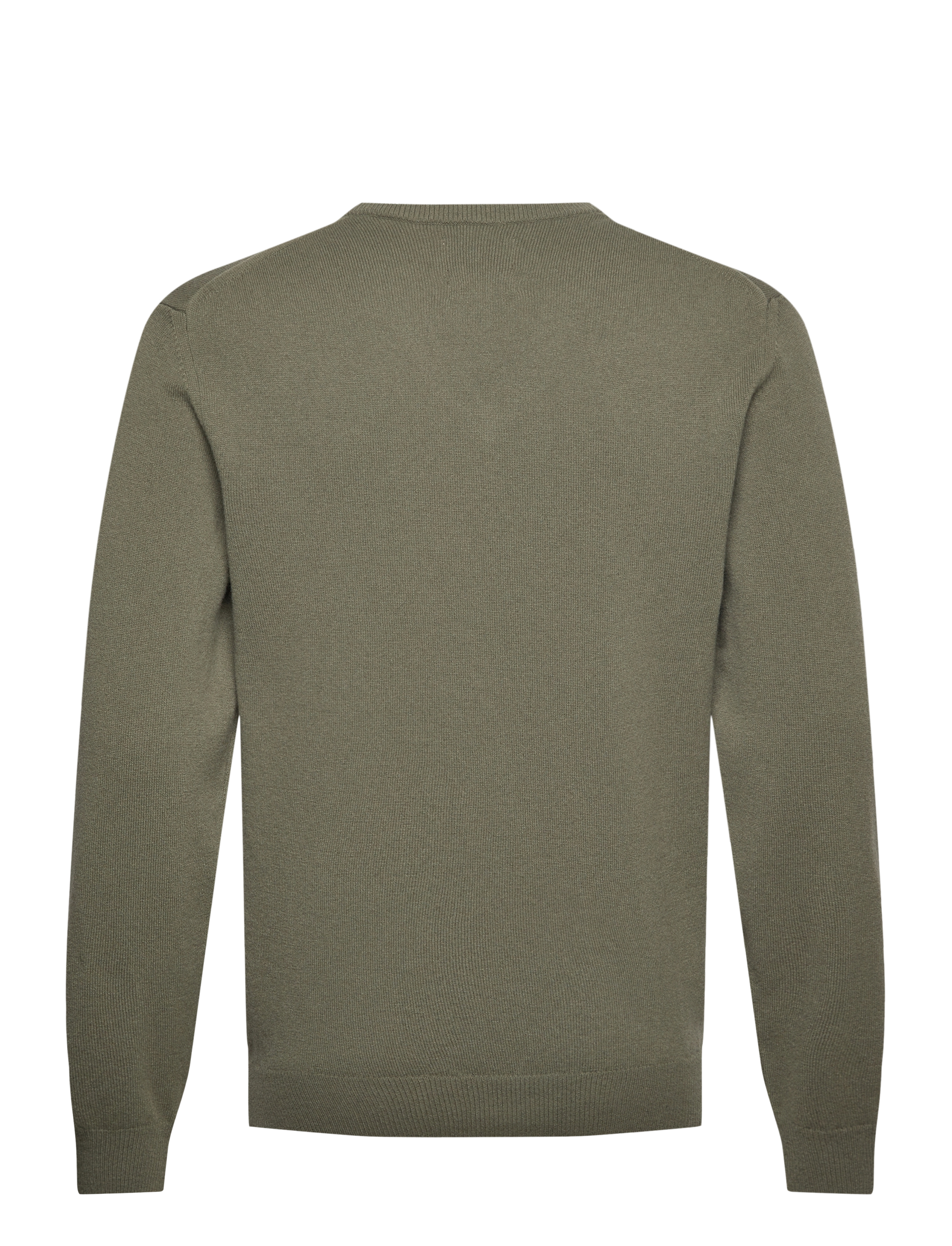 Gant - SUPERFINE LAMBSWOOL V-NECK - basic-strickmode - juniper green - 1