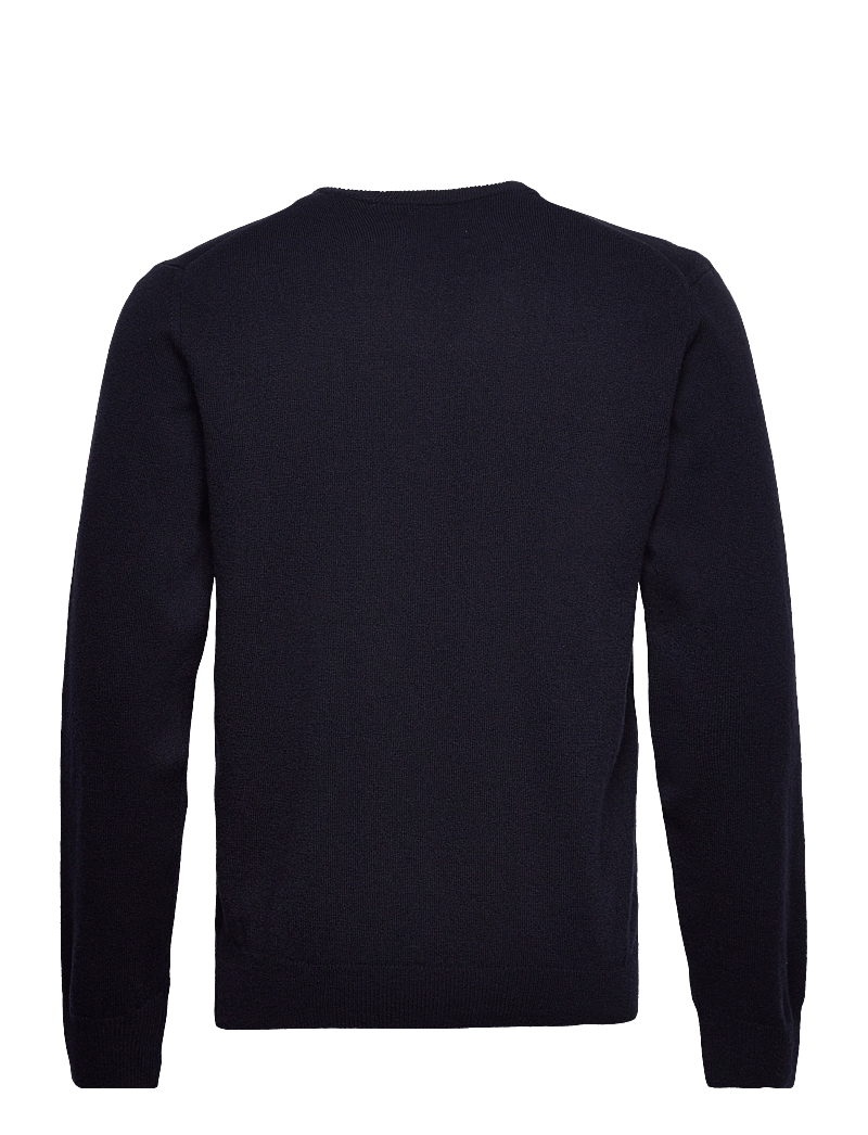 GANT - SUPERFINE LAMBSWOOL V-NECK - v-kaelusega kudumid - marine - 2