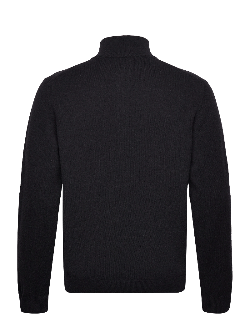 GANT - SUPERFINE LAMBSWOOL HALF ZIP - half zip-tröjor - black - 2