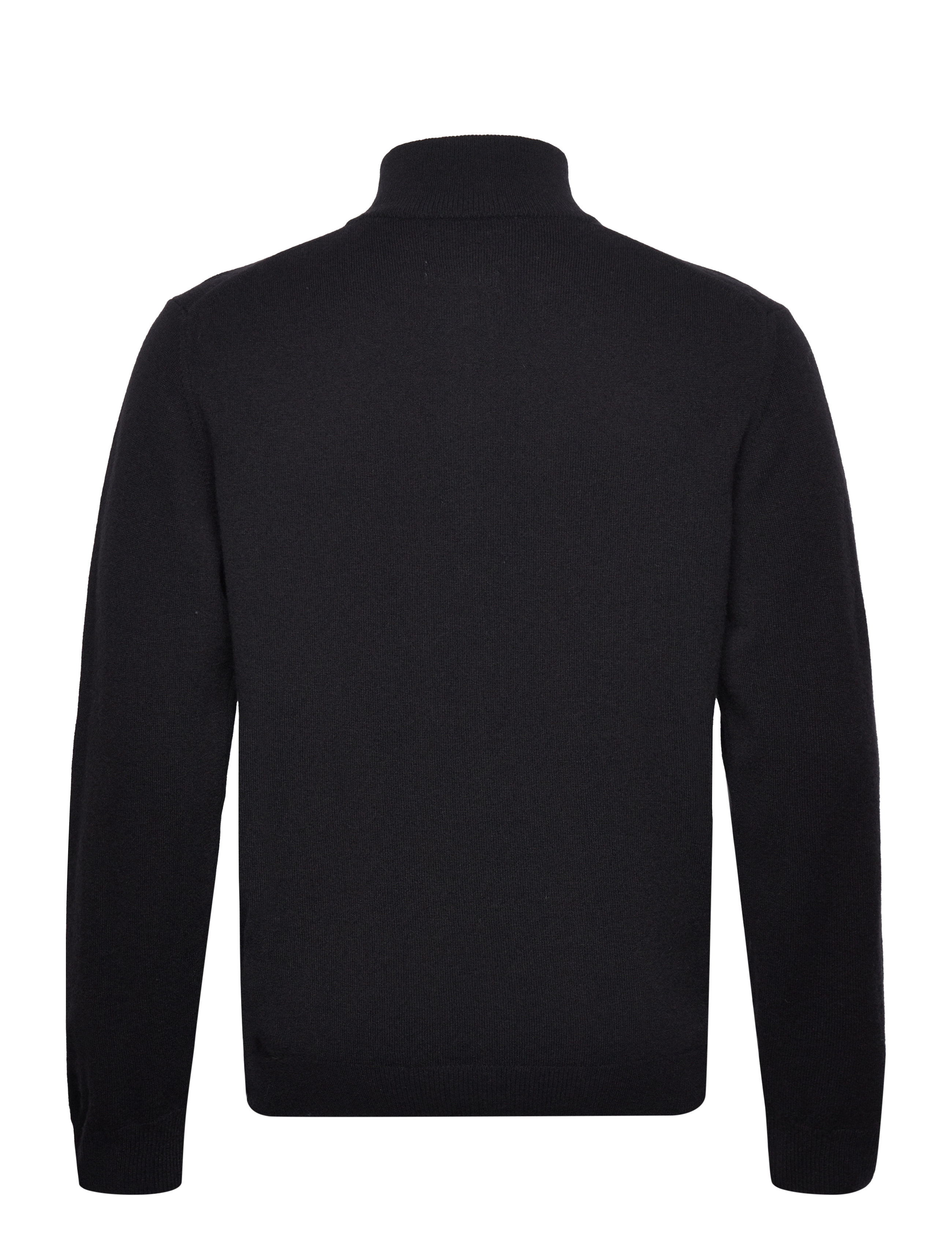 Gant - SUPERFINE LAMBSWOOL HALF ZIP - pullover mit halbem reißverschluss - black - 2