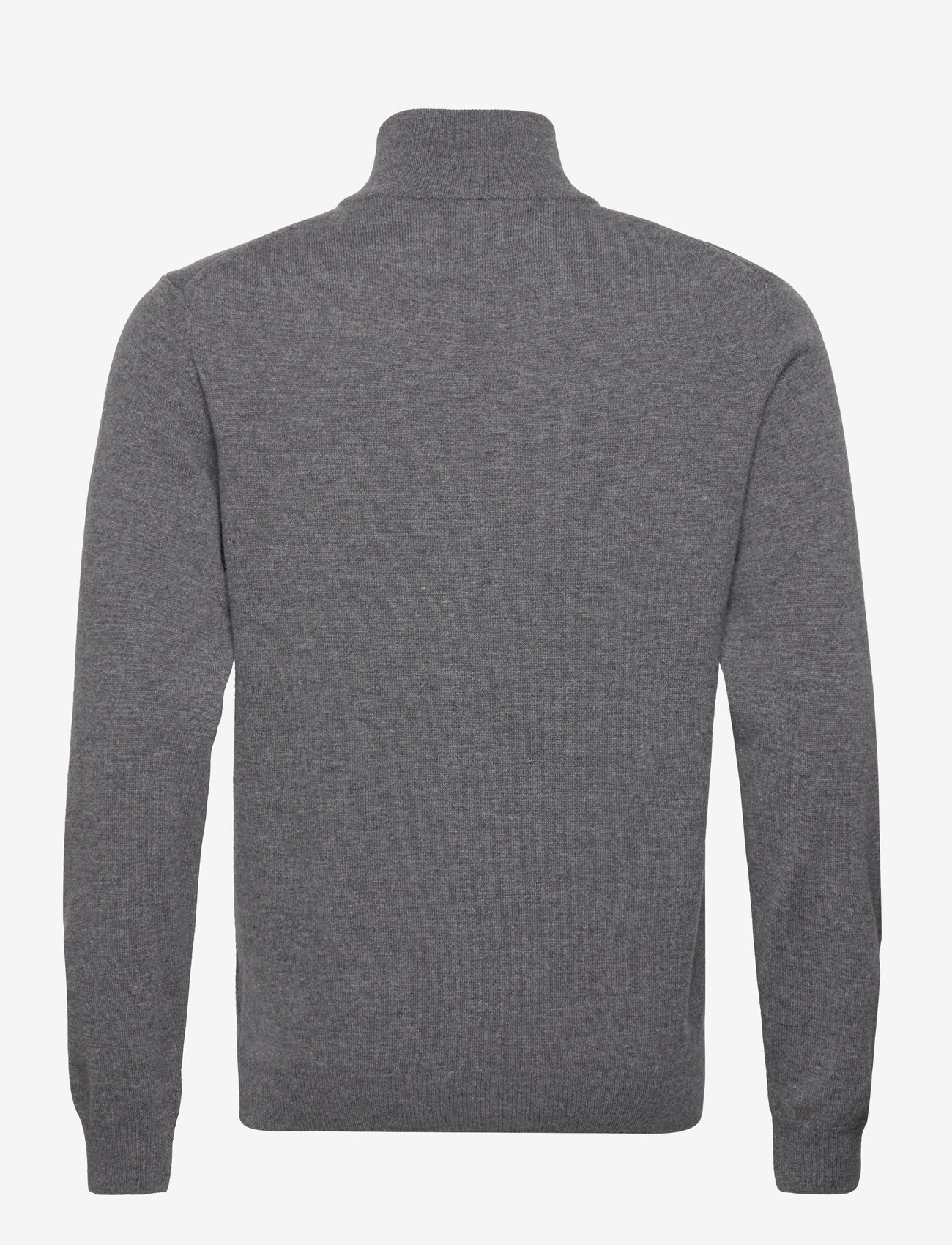 GANT - SUPERFINE LAMBSWOOL HALF ZIP - pulls demi-zippés - charcoal melange - 2