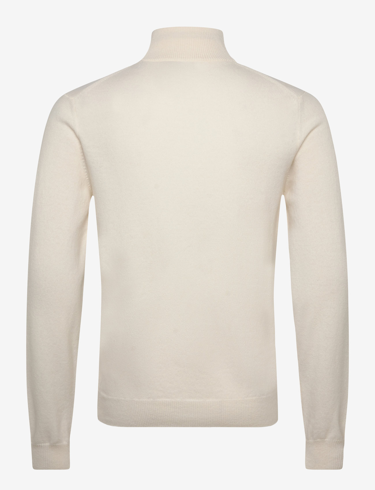 GANT - SUPERFINE LAMBSWOOL HALF ZIP - half zip jumpers - cream - 2