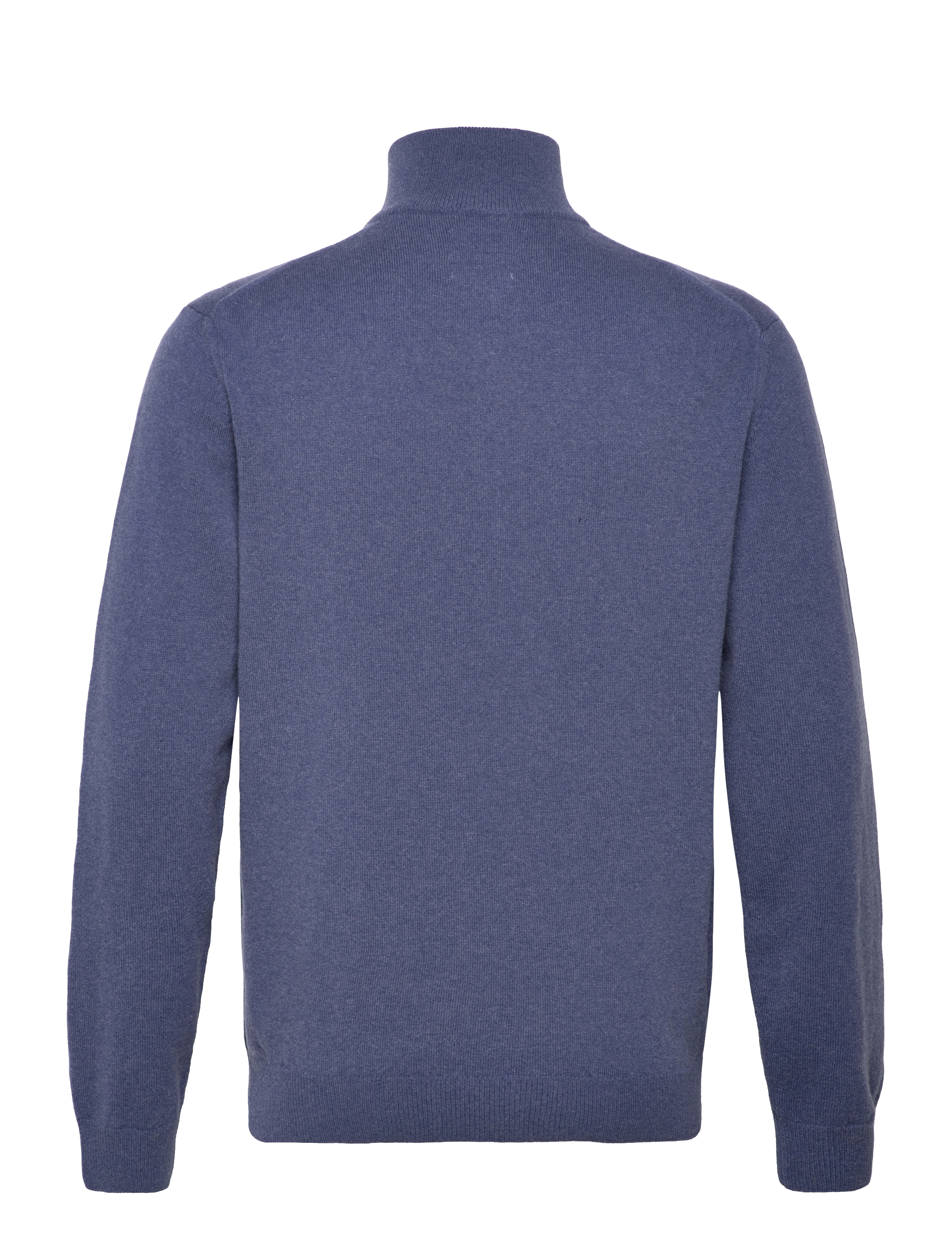 Gant - SUPERFINE LAMBSWOOL HALF ZIP - herren - dark jeansblue melange - 1