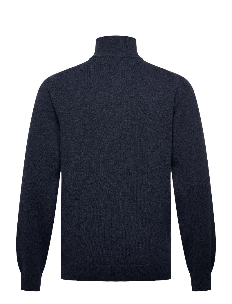 GANT - SUPERFINE LAMBSWOOL HALF ZIP - half zip-tröjor - dark navy melange - 2