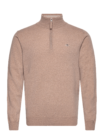 Superfine Lambswool Half Zip - Half Zip-TrøJer