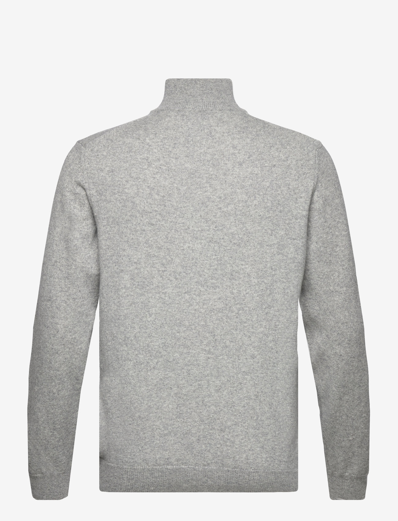 GANT - SUPERFINE LAMBSWOOL HALF ZIP - half zip-tröjor - grey melange - 2