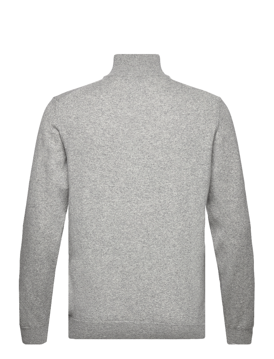 Gant - SUPERFINE LAMBSWOOL HALF ZIP - pullover mit halbem reißverschluss - grey melange - 2