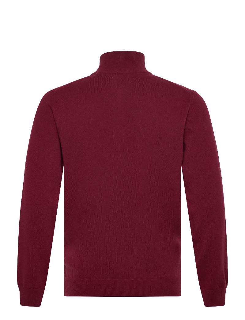 GANT - SUPERFINE LAMBSWOOL HALF ZIP - tõmblukk-kaelusega džemprid - plumped red - 2