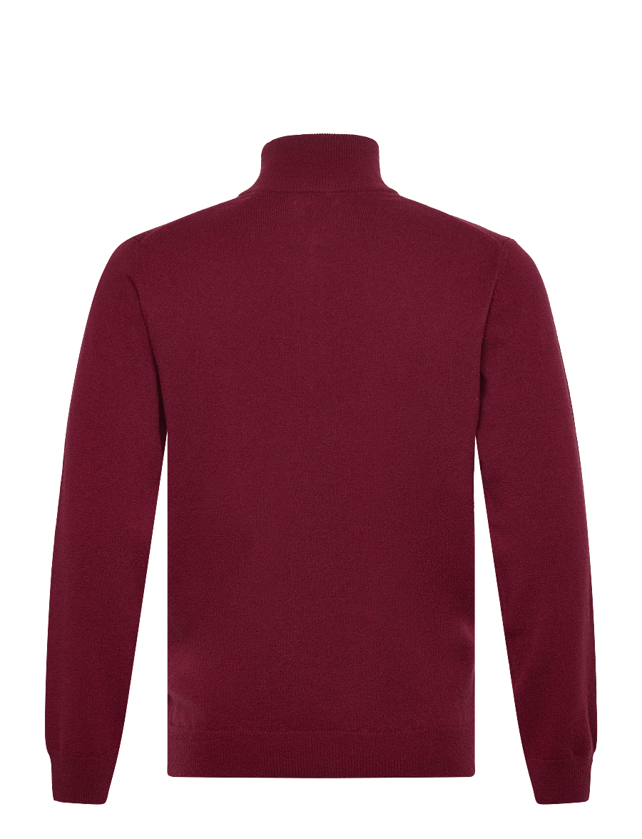Gant - SUPERFINE LAMBSWOOL HALF ZIP - pullover mit halbem reißverschluss - plumped red - 2
