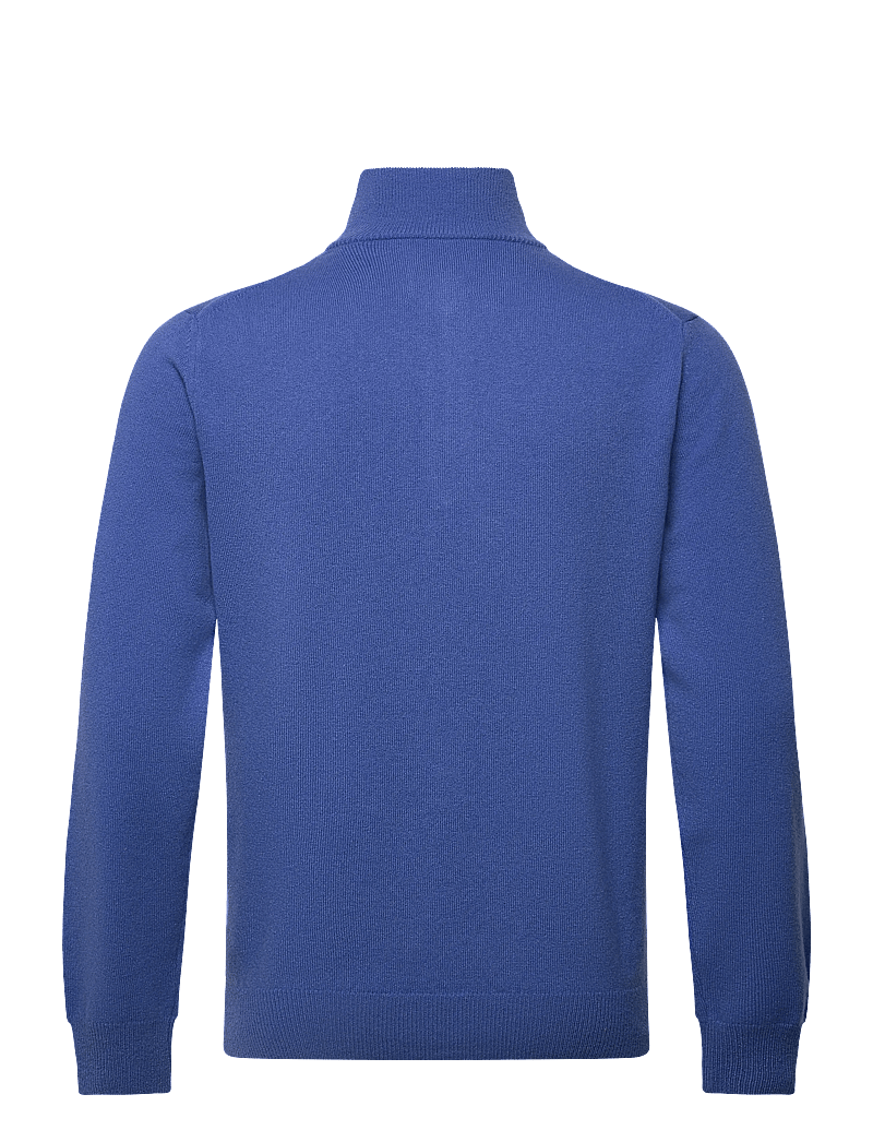 GANT - SUPERFINE LAMBSWOOL HALF ZIP - tõmblukk-kaelusega džemprid - rich blue - 1