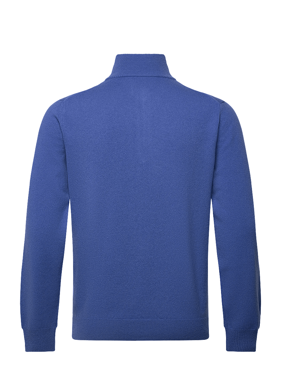 Gant - SUPERFINE LAMBSWOOL HALF ZIP - pullover mit halbem reißverschluss - rich blue - 1