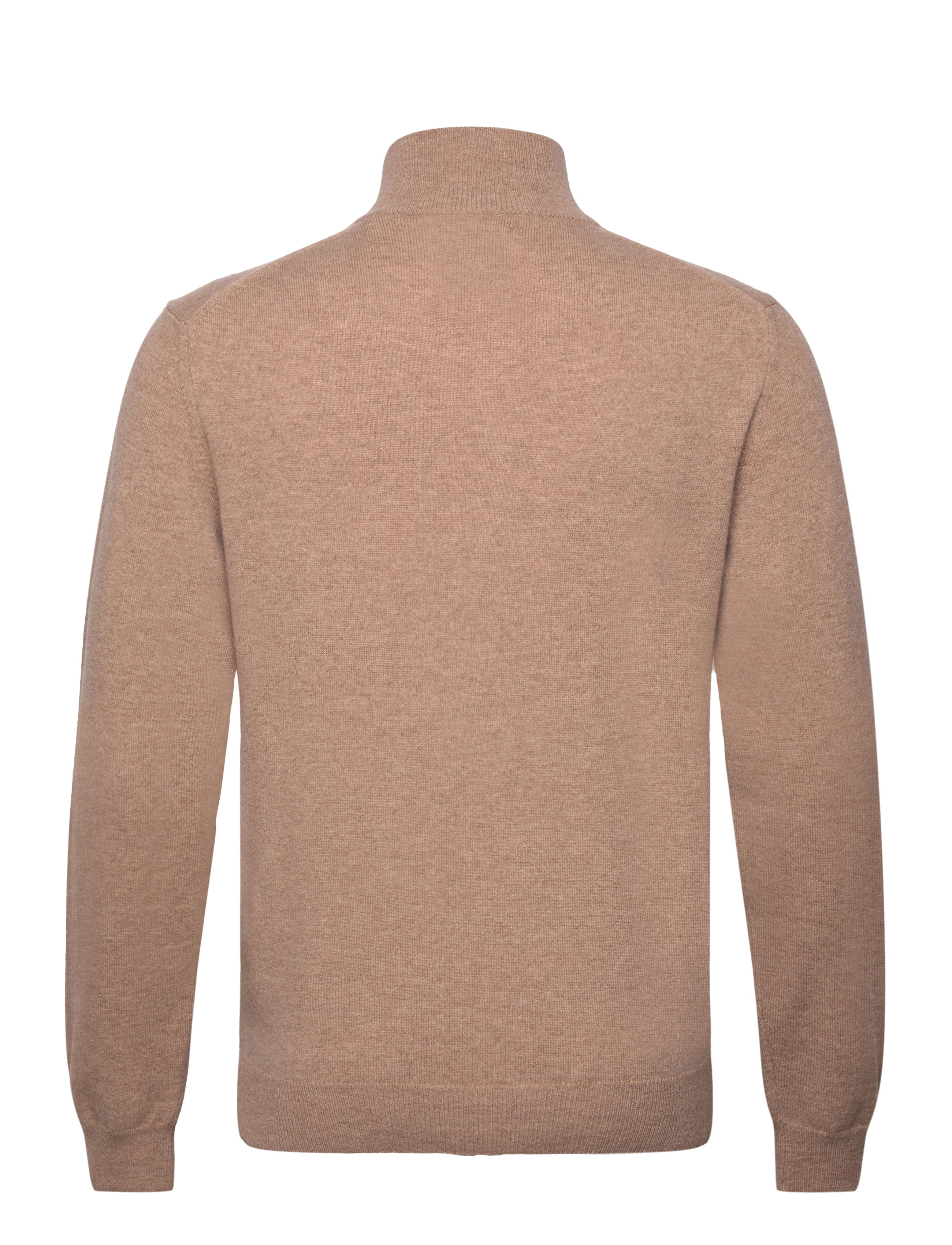 Gant - SUPERFINE LAMBSWOOL ZIP CARDIGAN - fullzip strik - dk. sand melange - 2