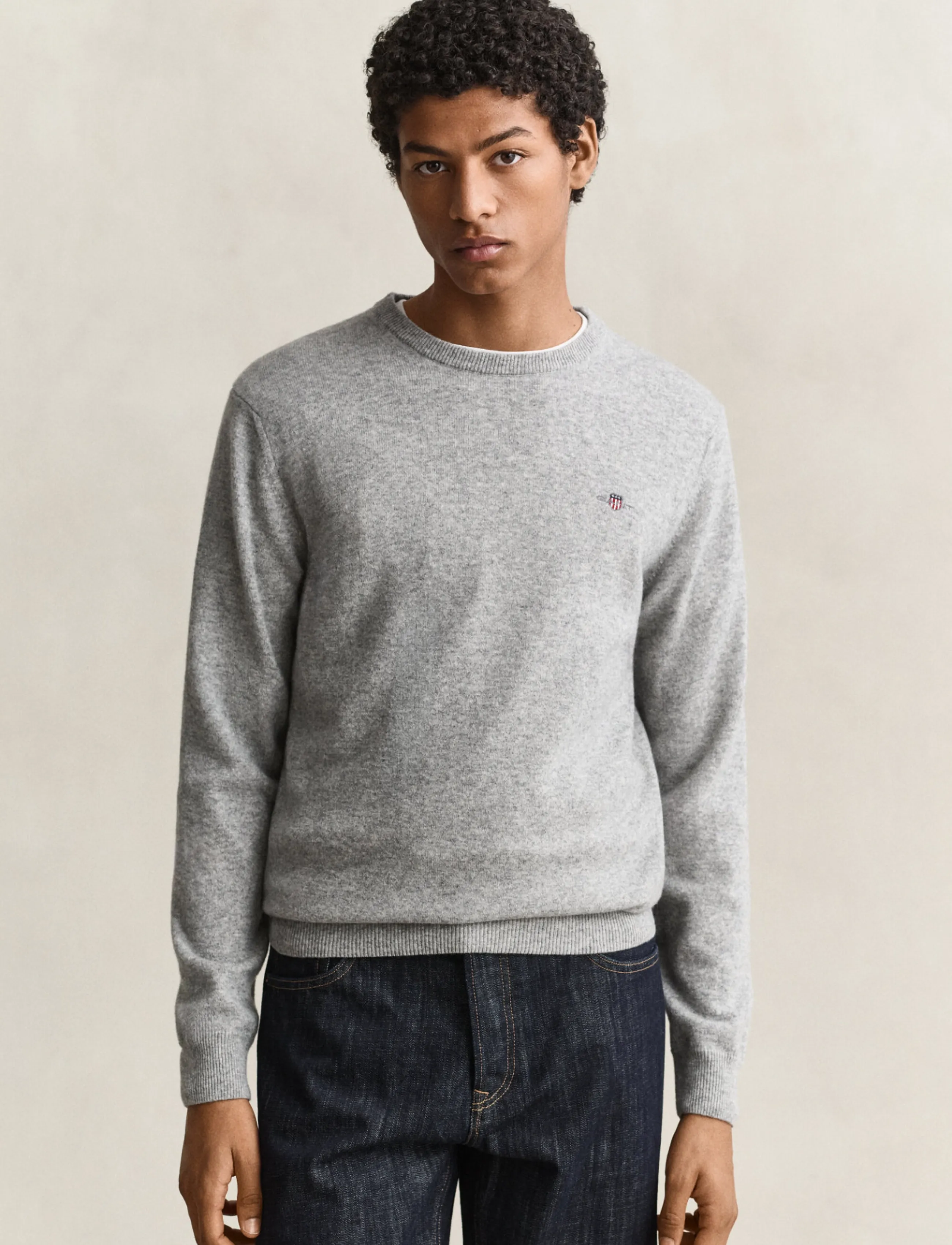 Superfine Lambswool C-Neck
