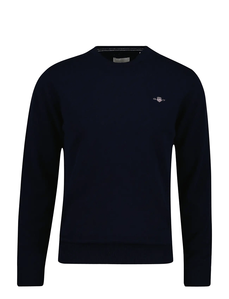Gant - SUPERFINE LAMBSWOOL C-NECK - rundhals - marine - 1