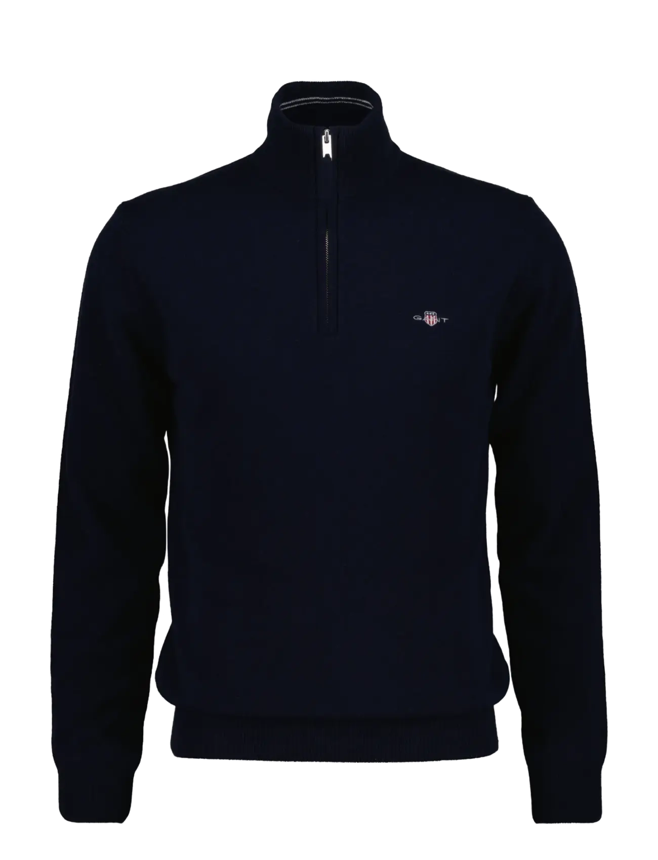 Gant SUPERFINE LAMBSWOOL HZ - Kleidung - MARINE / navy