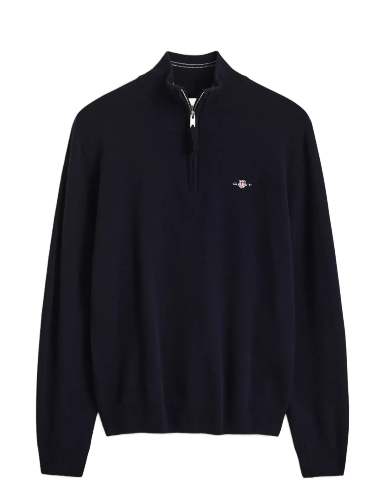 Gant SUPERFINE LAMBSWOOL HZ - Kleidung - MARINE / navy