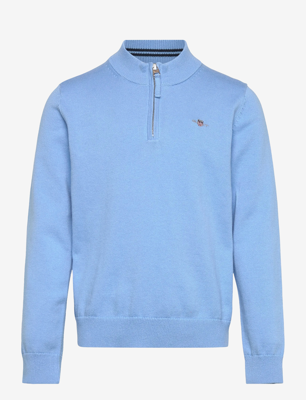 Gant - SHIELD COTTON HALF ZIP - trøjer - dream blue - 0