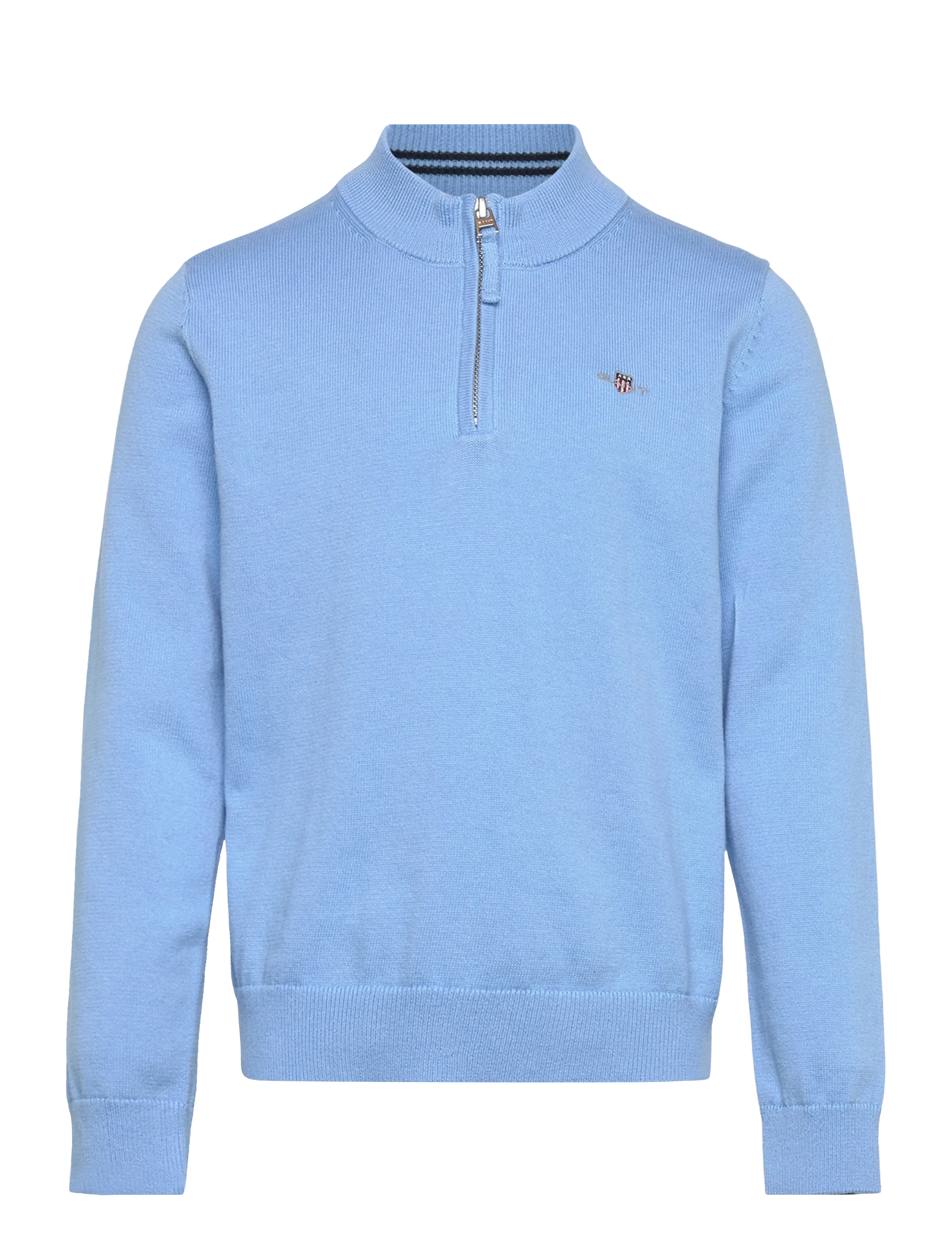 Gant SHIELD COTTON HALF ZIP - Trøjer - DREAM BLUE / blue