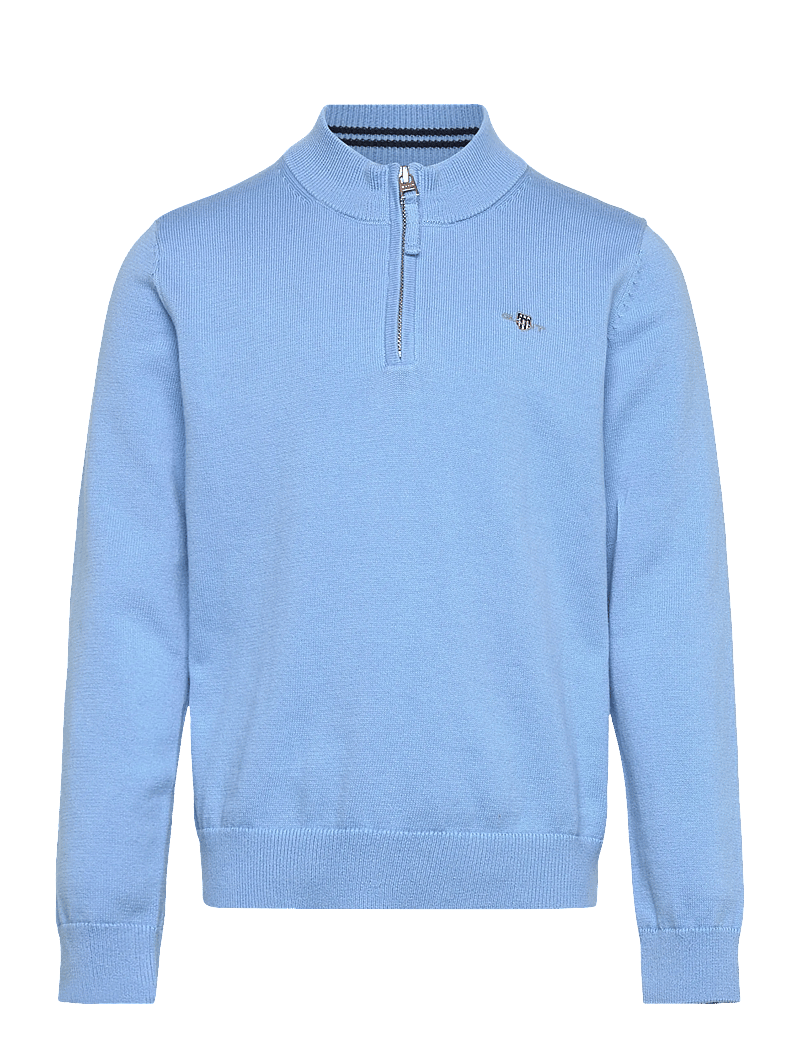 Gant - SHIELD COTTON HALF ZIP - džemprid - dream blue - 0