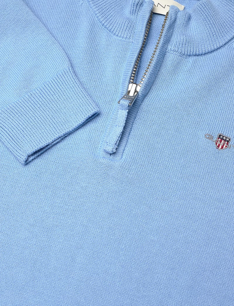 Gant - SHIELD COTTON HALF ZIP - džemprid - dream blue - 2