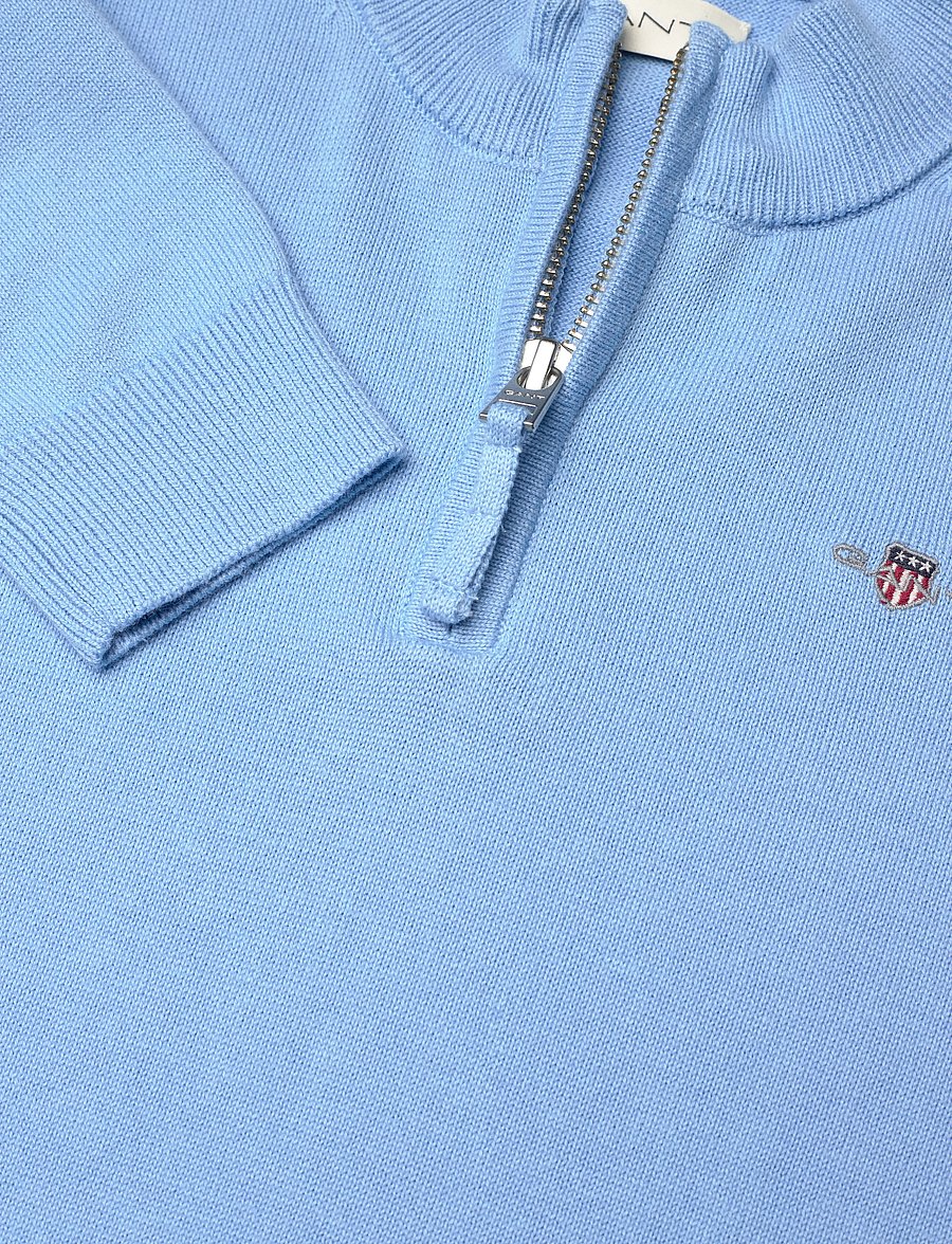Gant - SHIELD COTTON HALF ZIP - pullover - dream blue - 2