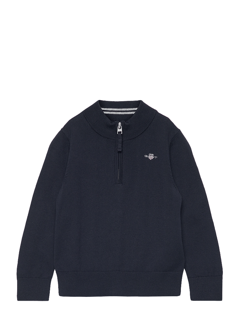Gant - SHIELD COTTON HALF ZIP - pullover - evening blue - 0
