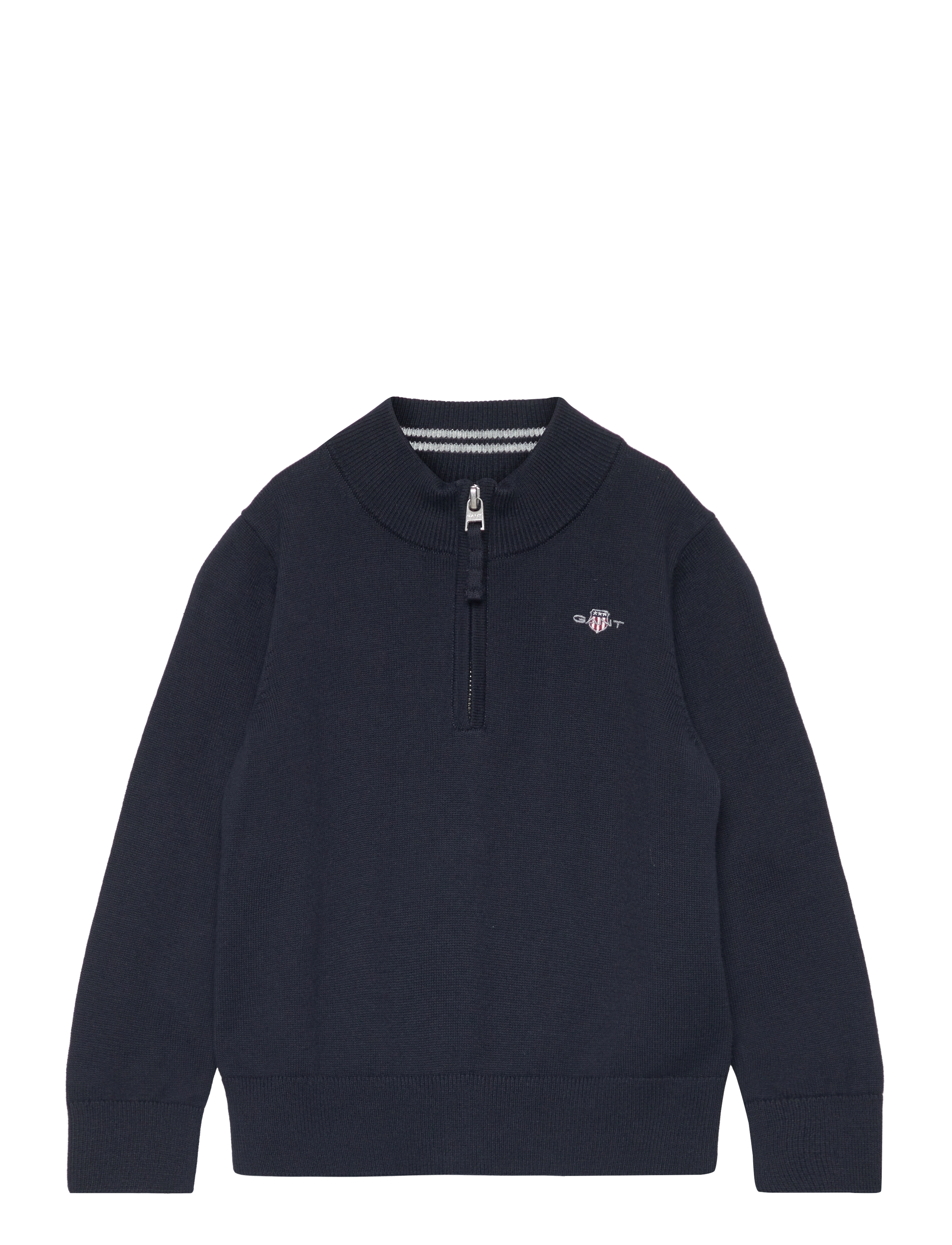 Gant - SHIELD COTTON HALF ZIP - džemprid - evening blue - 0